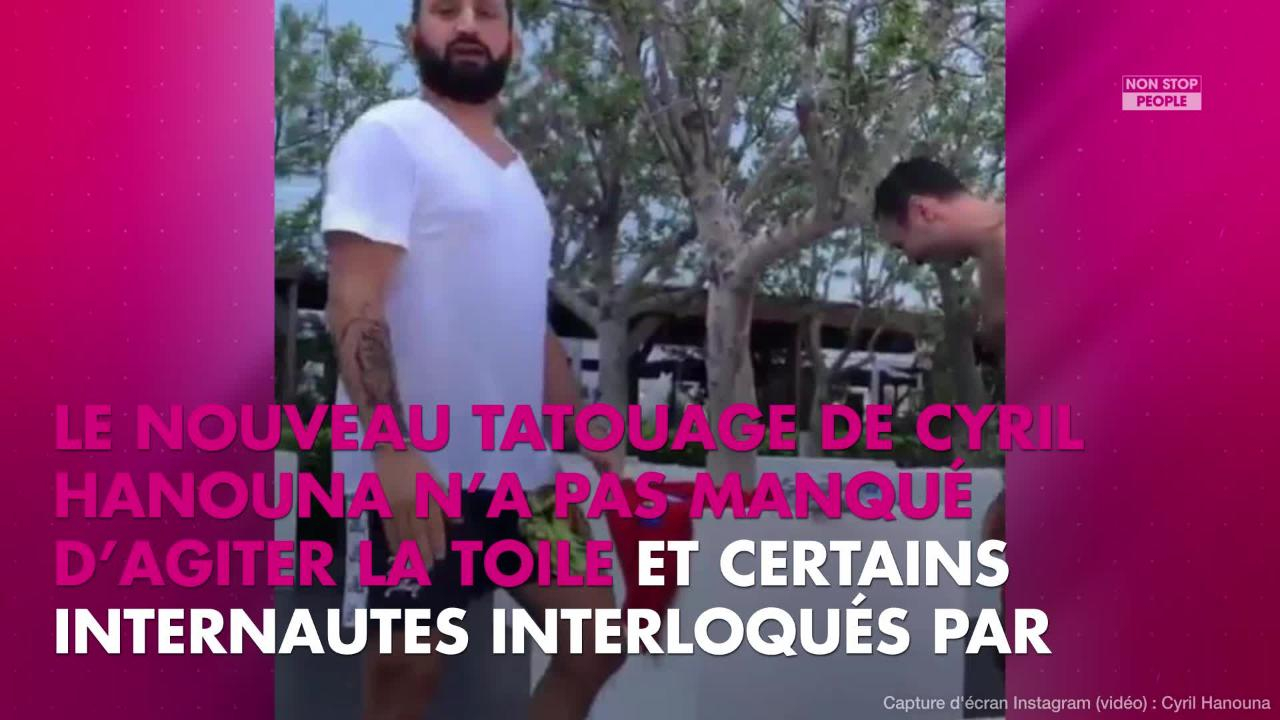 Tatouage Cyril Hanouna Bras Droit
