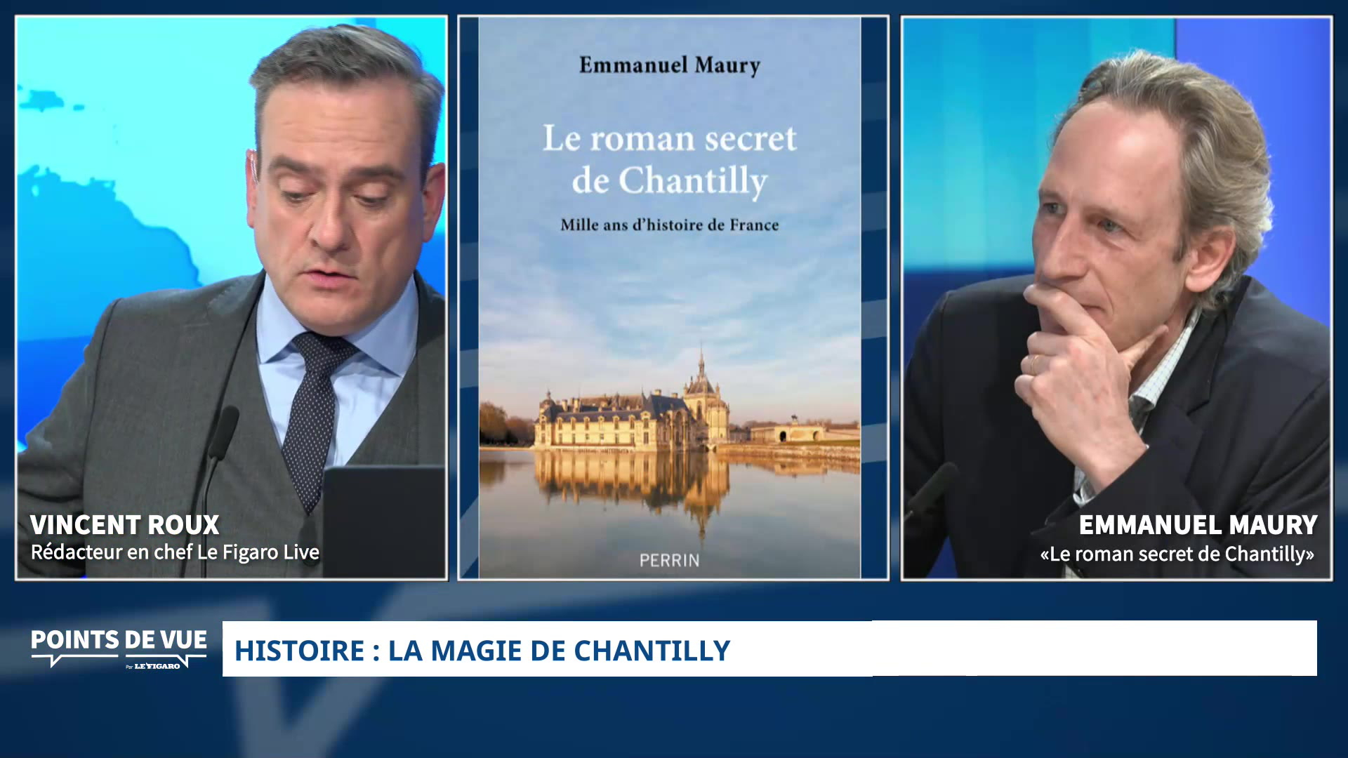 Histoire : la magie de Chantilly – Le livre d’Emmanuel Maury