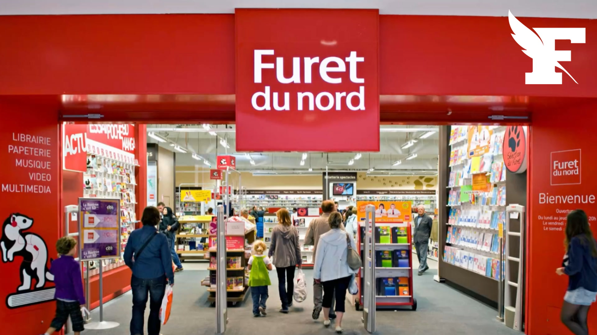 163 postes touchés par la fermeture de 11 librairies Furet du Nord et Decitre