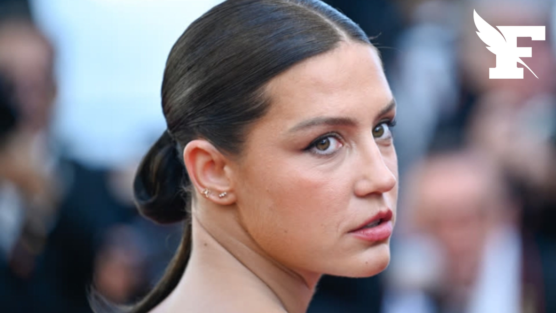 Le rappeur Doums au tribunal de Paris ce 29 juin dans l'affaire de violences conjugales sur Adèle Exarchopoulos