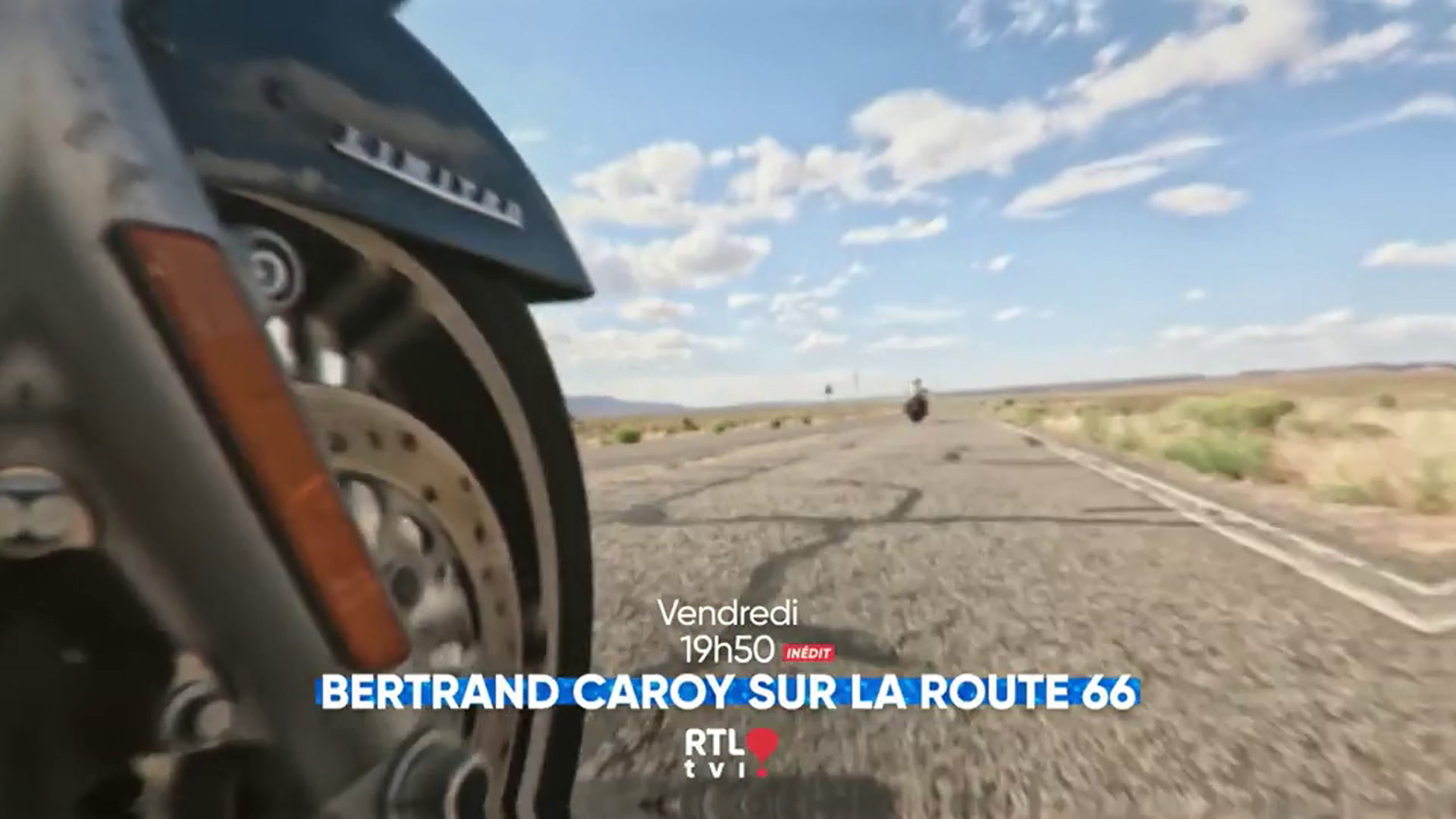 Bertrand Caroy Sur La Route 66