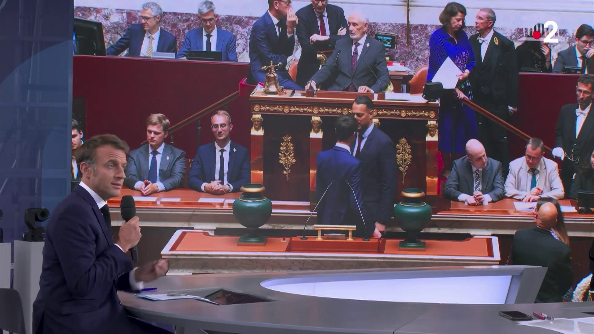 Rassemblement national: «Il n’y a pas de sous-député» à l’Assemblée nationale, affirme Emmanuel Macron