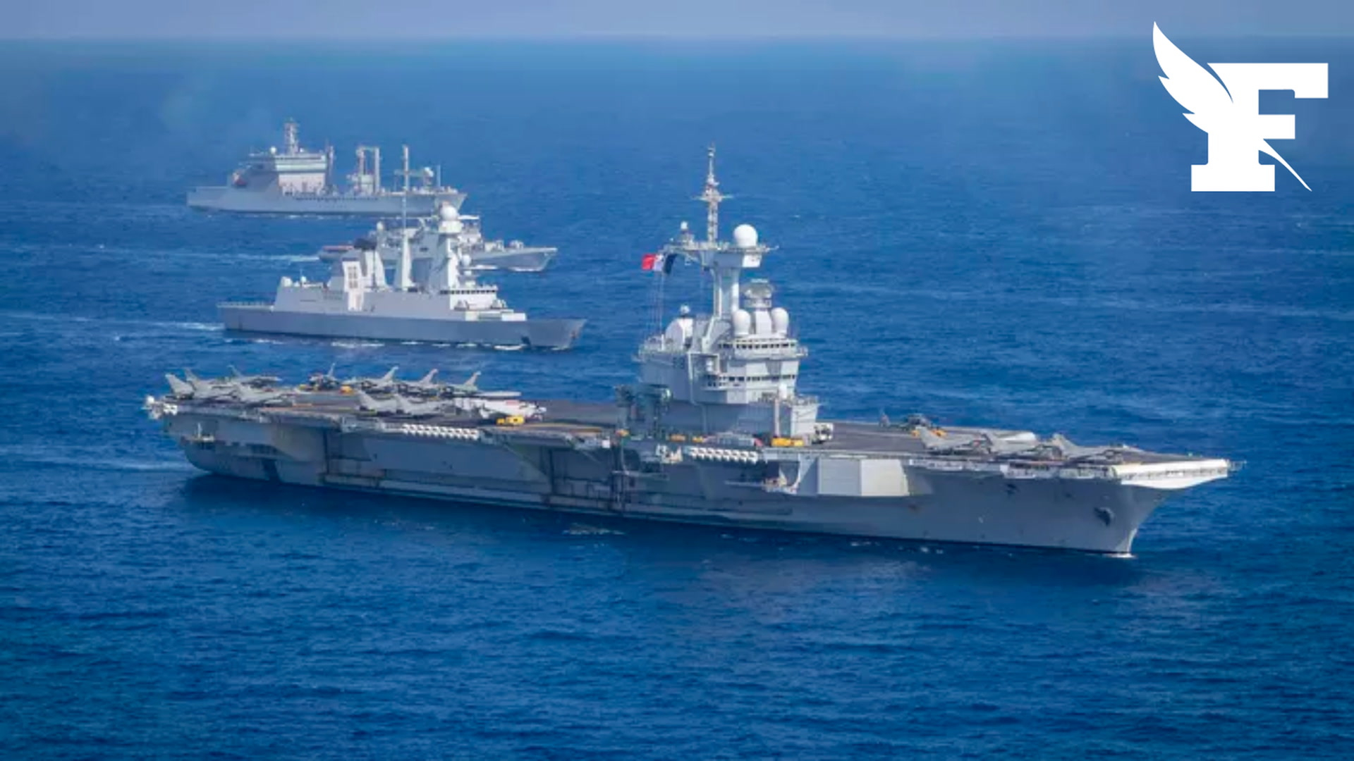 Le porte-avions Charles-De-Gaulle quitte le Moyen-Orient et rentre à son port d’attache de Toulon, annonce Emmanuel Macron