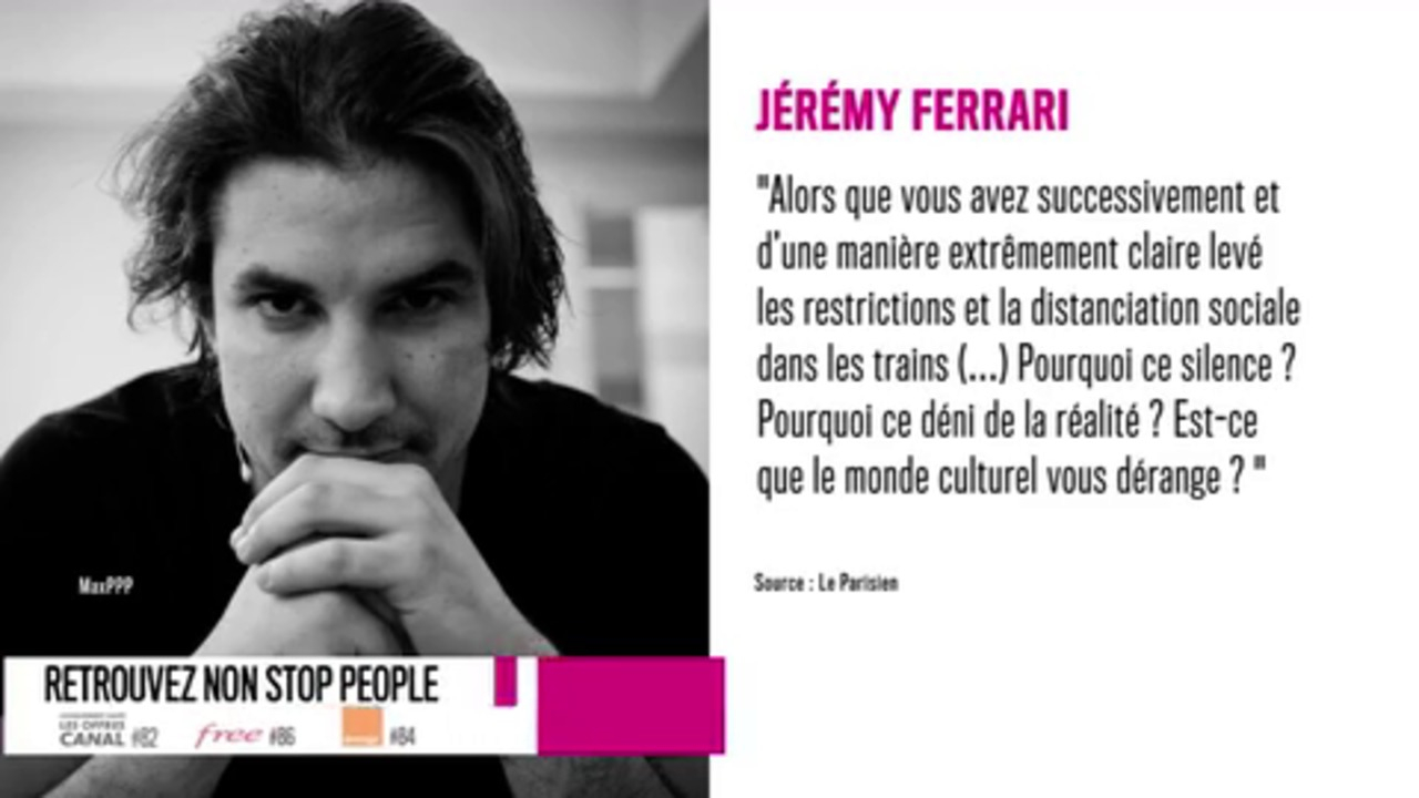 Crise de la culture : Jeremy Ferrari, lettre d'un humoriste en colère au  gouvernement - Le Parisien
