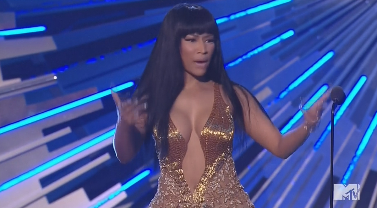 Nicki Minaj règle ses comptes sur la scène des Video Music Awards