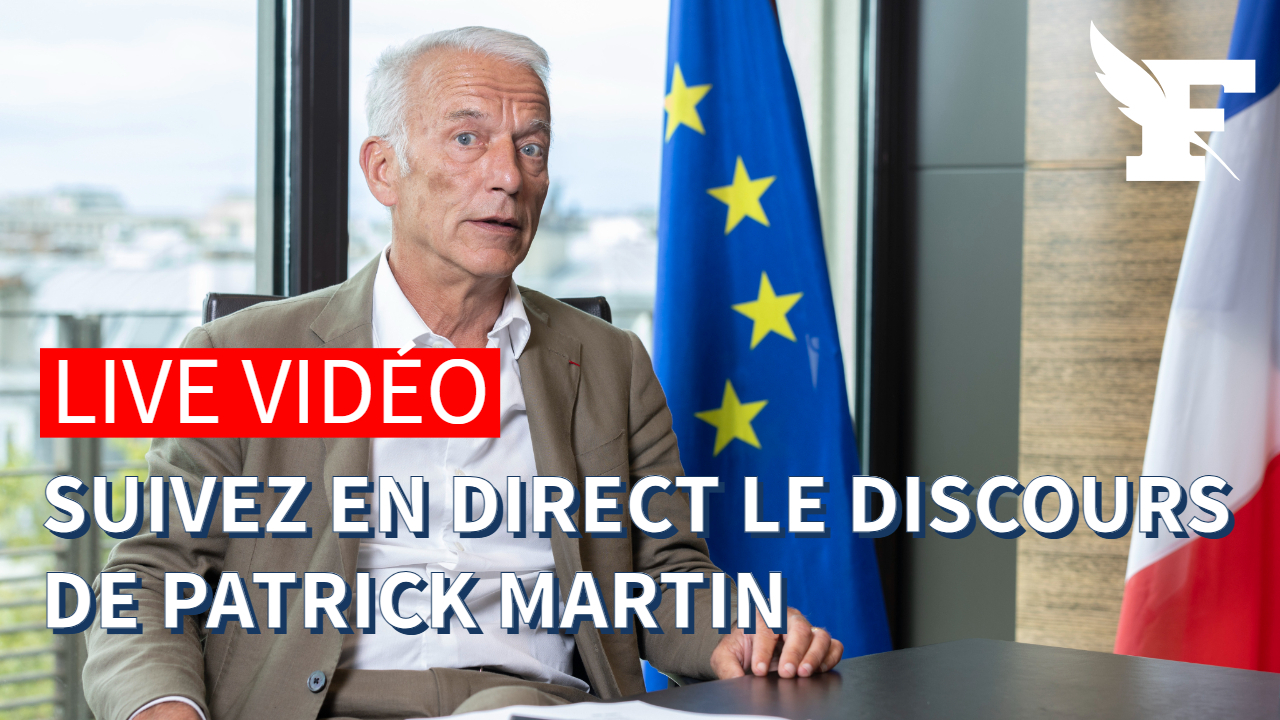 Medef: suivez le discours de Patrick Martin pour l’ouverture des Rencontres des Entrepreneurs