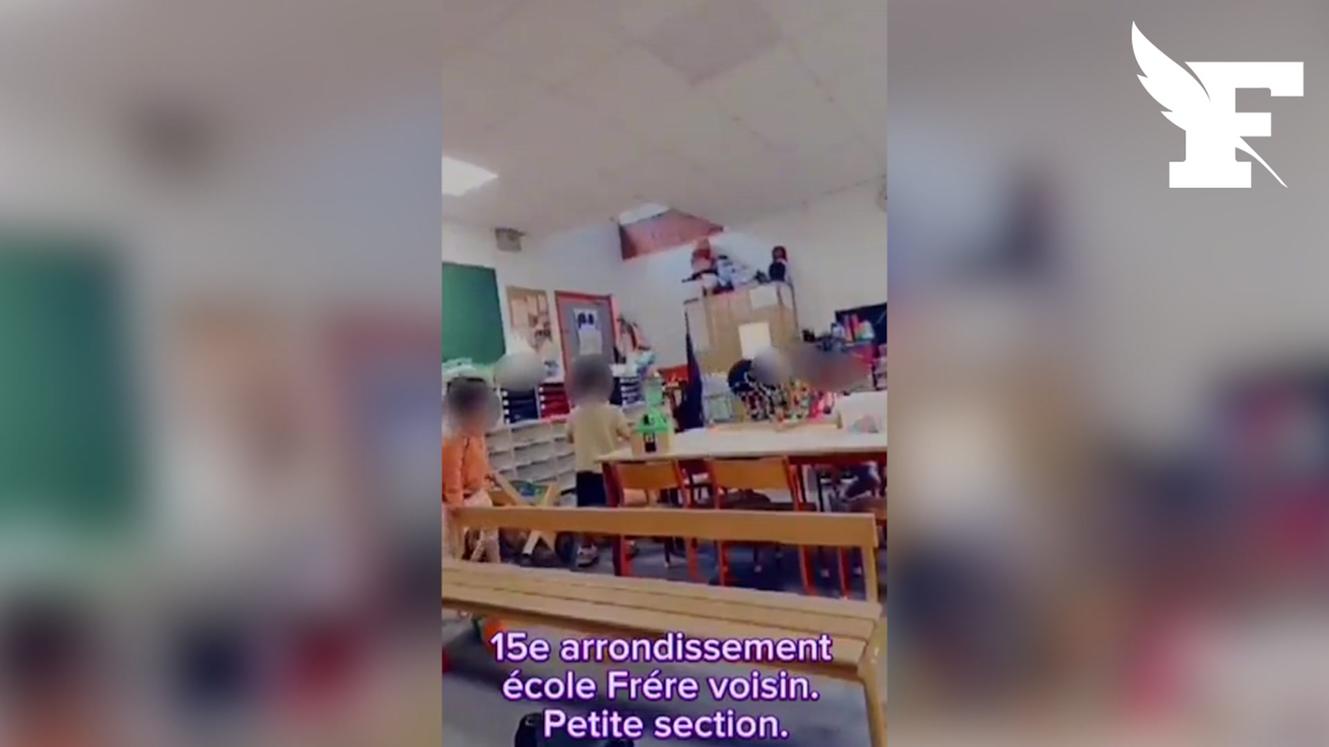 La vidéo de la maîtresse accusée d’avoir violemment frappé un enfant de 3 ans