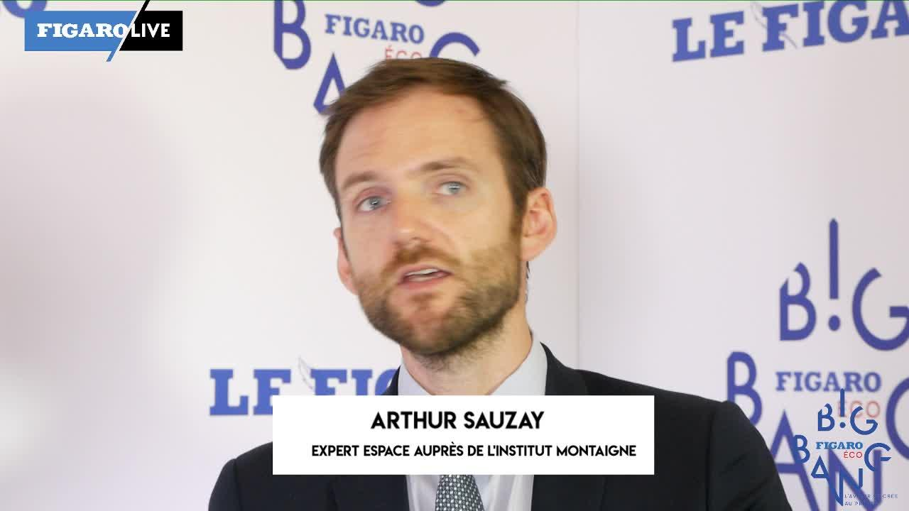 Arthur Sauzay : LEurope dépense 5 fois moins dans le secteur du spatial  que les Américains