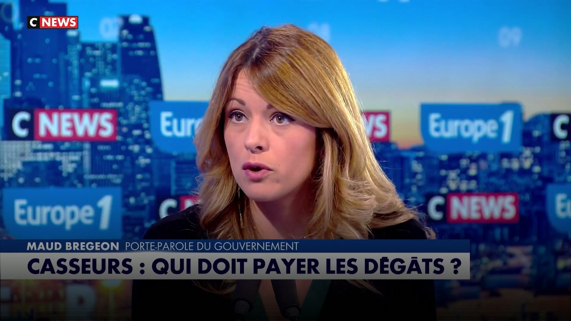Le projet de loi «casseurs-payeurs» sera examiné le 27 octobre au Sénat, annonce Maud Bregeon