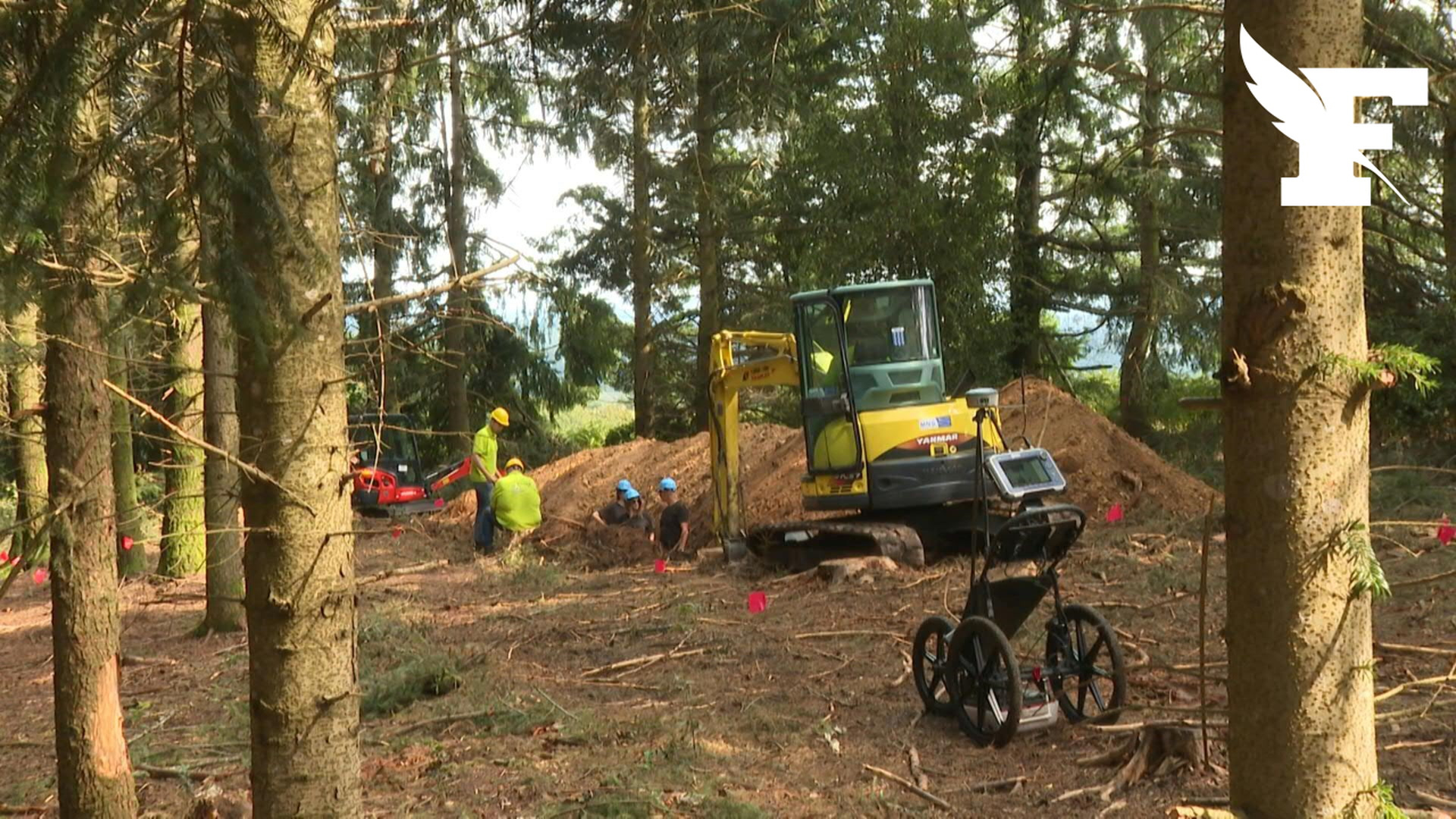 En Corrèze, l'exhumation des corps de soldats allemands exécutés en