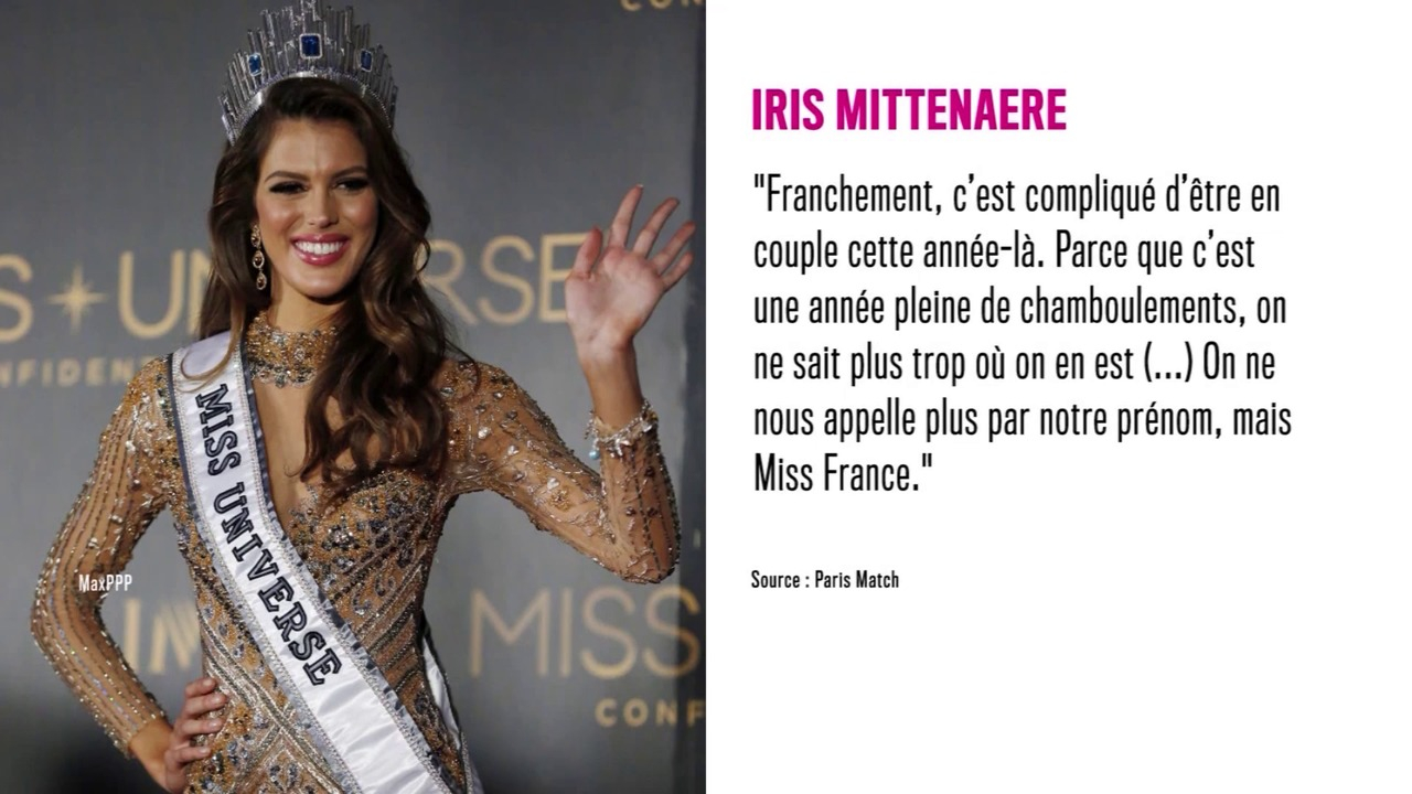 Miss France : Iris Mittenaere met en garde Amandine Petit sur la  «malédiction des Miss»