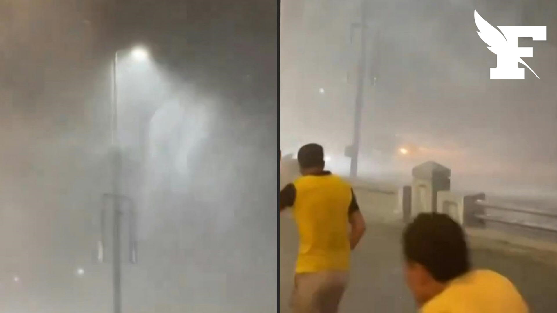 Égypte: les images d'Alexandrie frappée par de fortes pluies et des orages