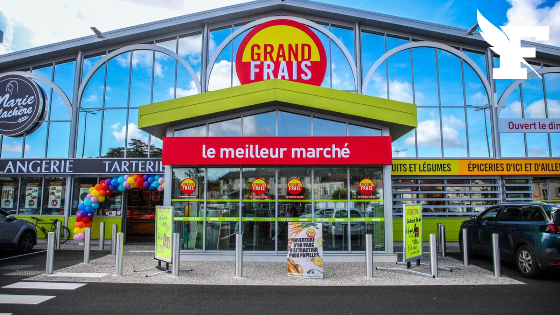 Une séxagénaire perd les pédales et fonce dans la vitrine d’un magasin Grand Frais à Toulouse