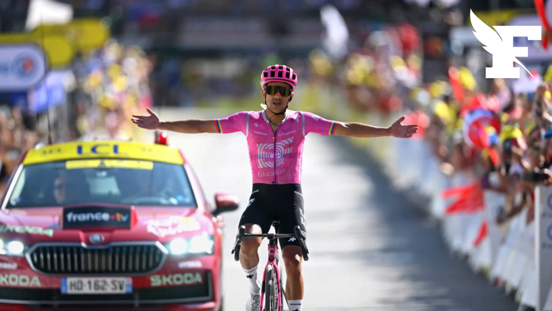 Tour de France 2026 : Victoire de Richard Carapaz à Orcières-Merlette