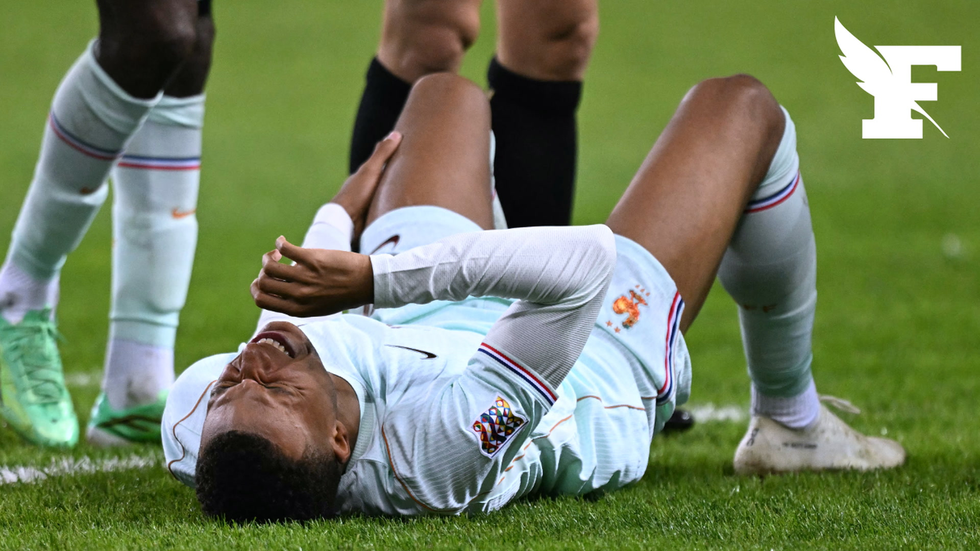 Kylian Mbappé souffre d'une «hyperextension du genou gauche», annonce son club, le Real Madrid