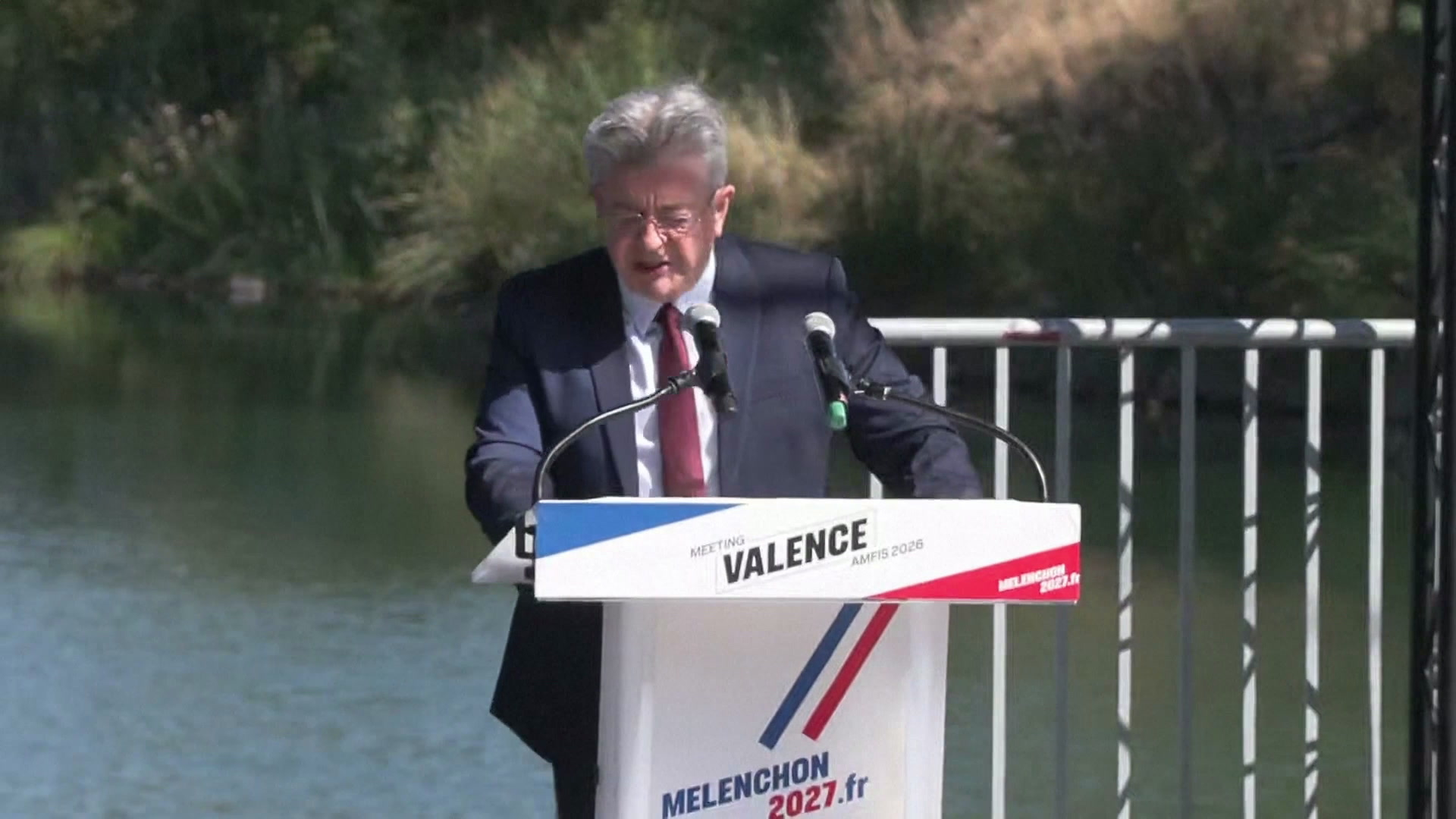 Présidentielle 2027 : «Le droit international est méprisé», dénonce Jean-Luc Mélenchon