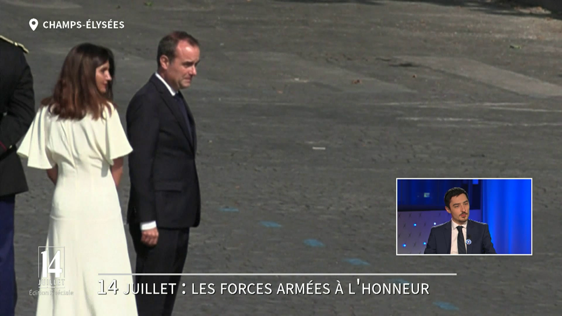 Défilé du 14 juillet: Emmanuel Macron passe en revue les troupes