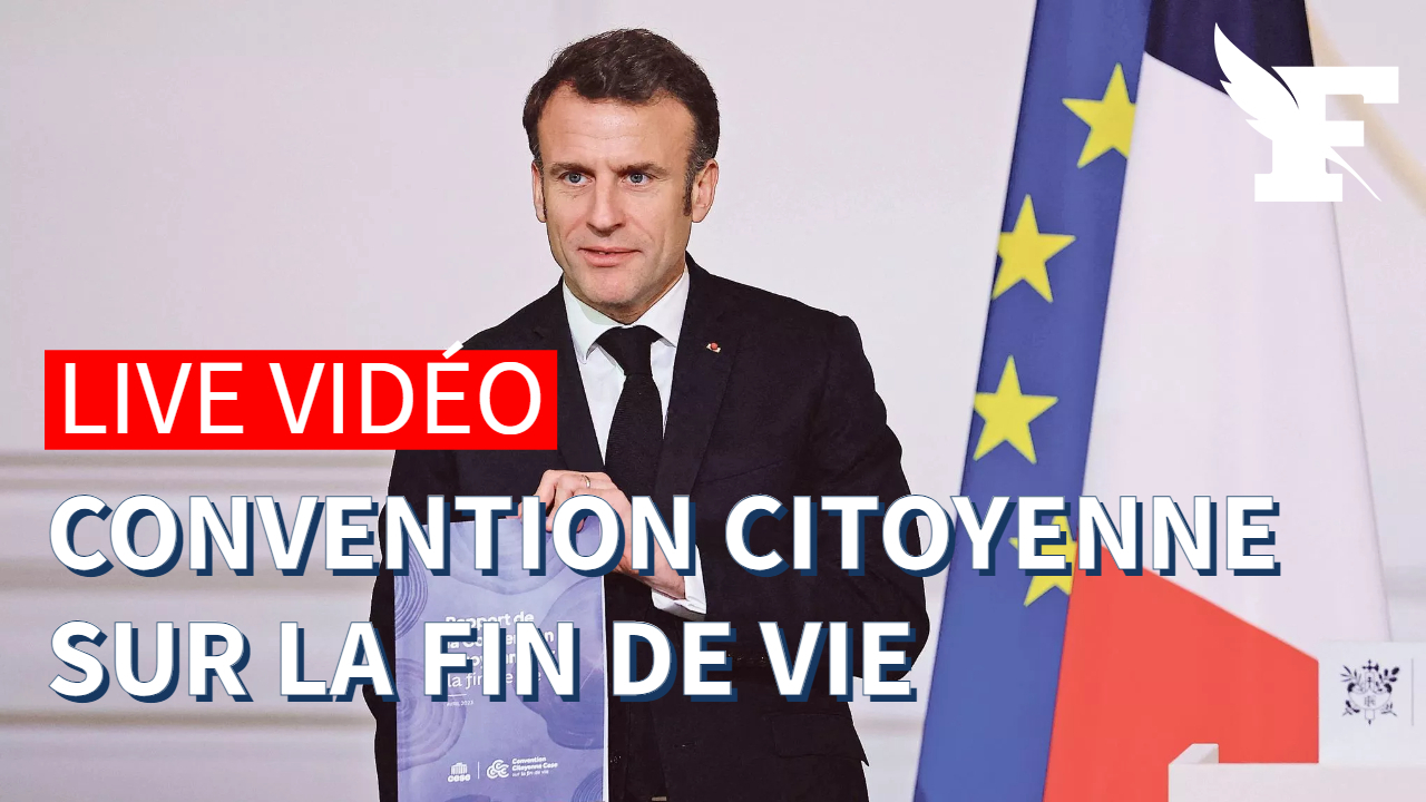 Emmanuel Macron clôture la convention citoyenne sur la fin de vie