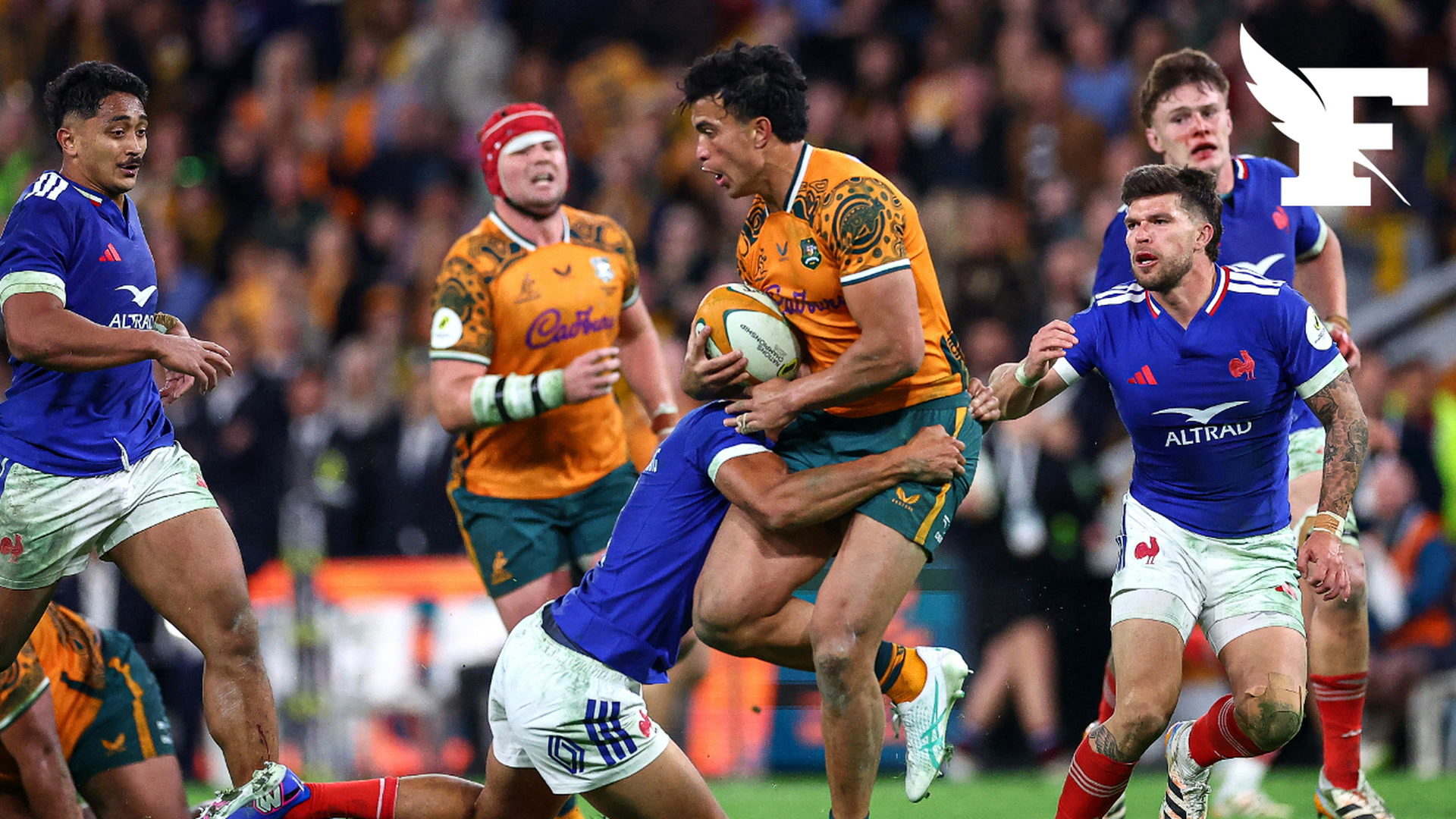 Rugby : le XV de France domine l'Australie et lance son Championnat des nations