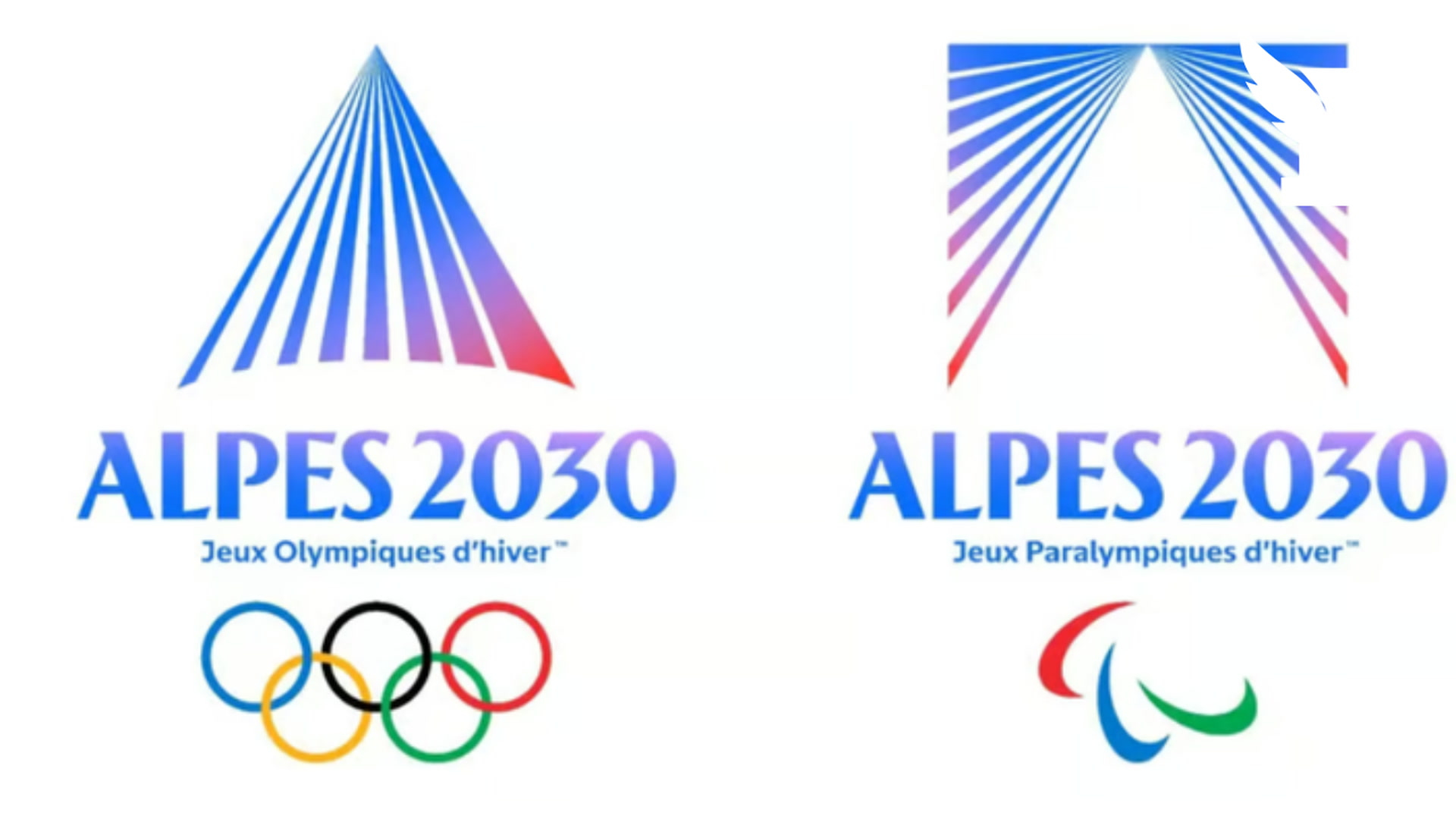 A quoi ressemble le logo des JO Alpes 2030, dévoilé ce jour ?