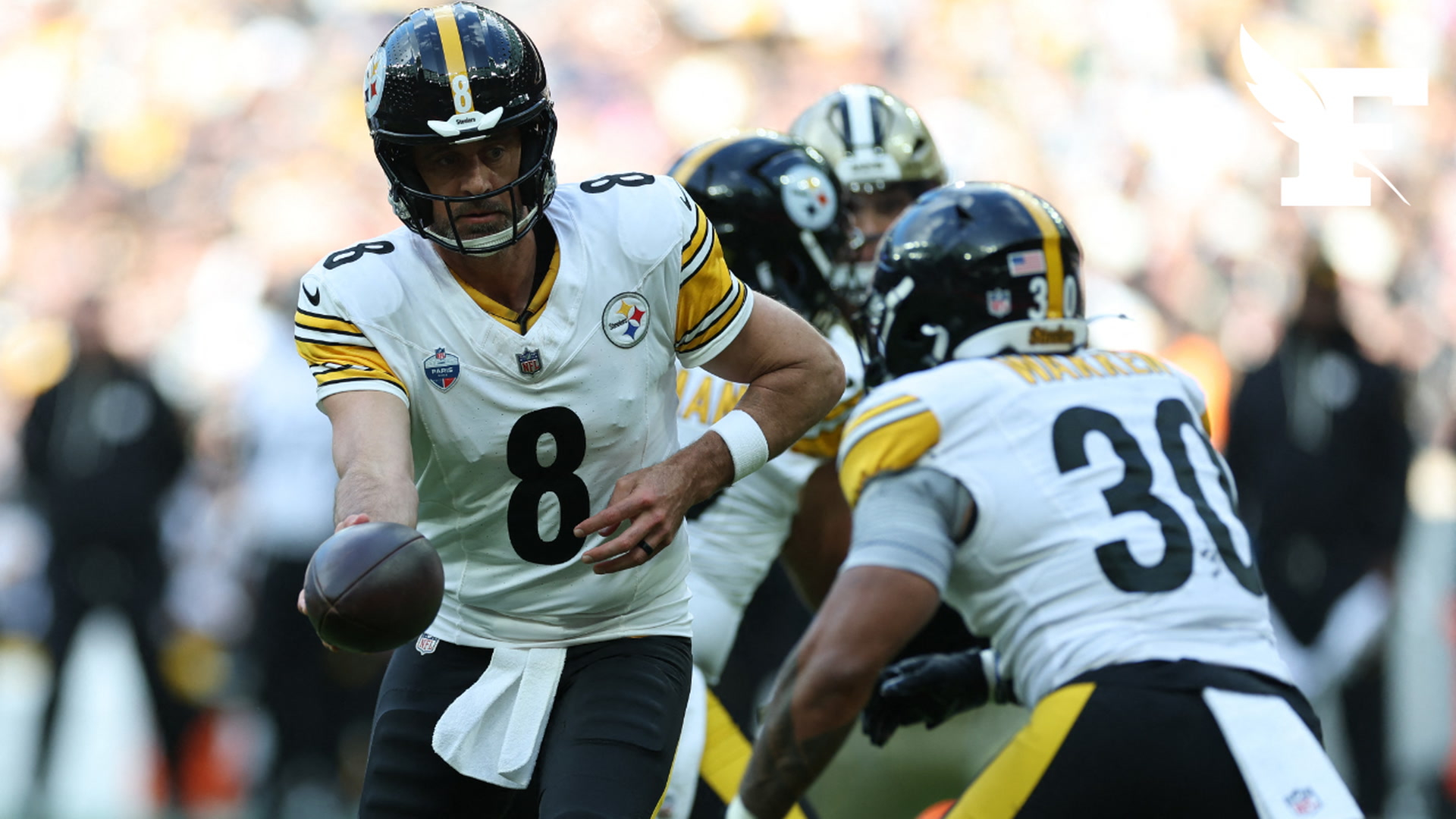 Les Steelers d’Aaron Rodgers remportent le premier match de NFL organisé en France