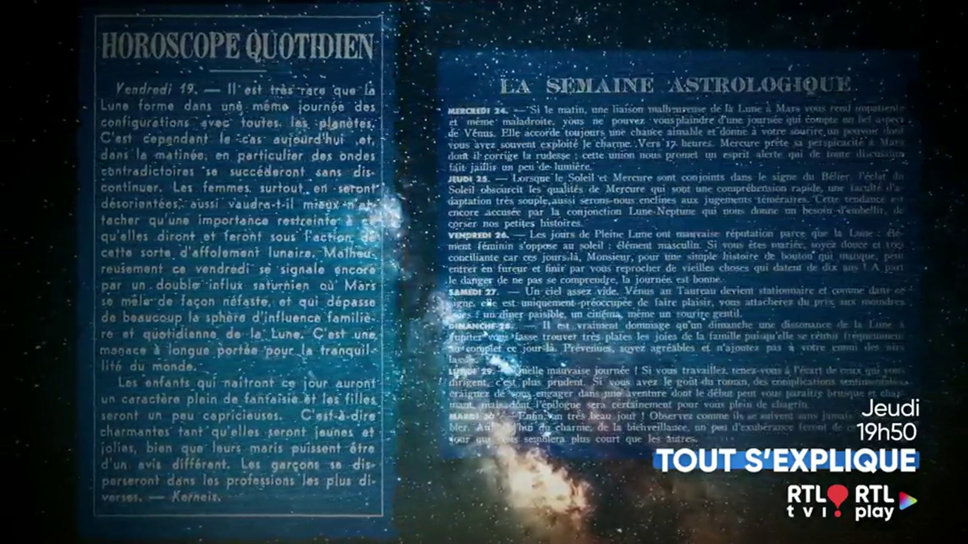 Tout s'explique