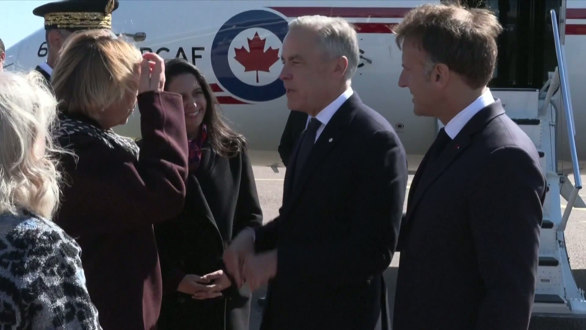 Les images de la rencontre entre Emmanuel Macron et le premier ministre canadien à Saint-Pierre-et-Miquelon