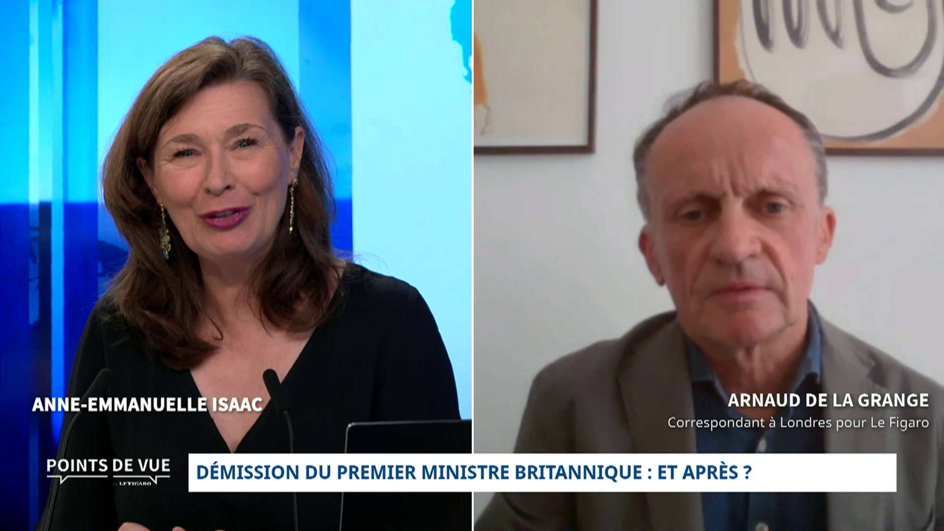 Démission du Premier ministre britannique : et après ? Le point de vue d'Arnaud de La Grange