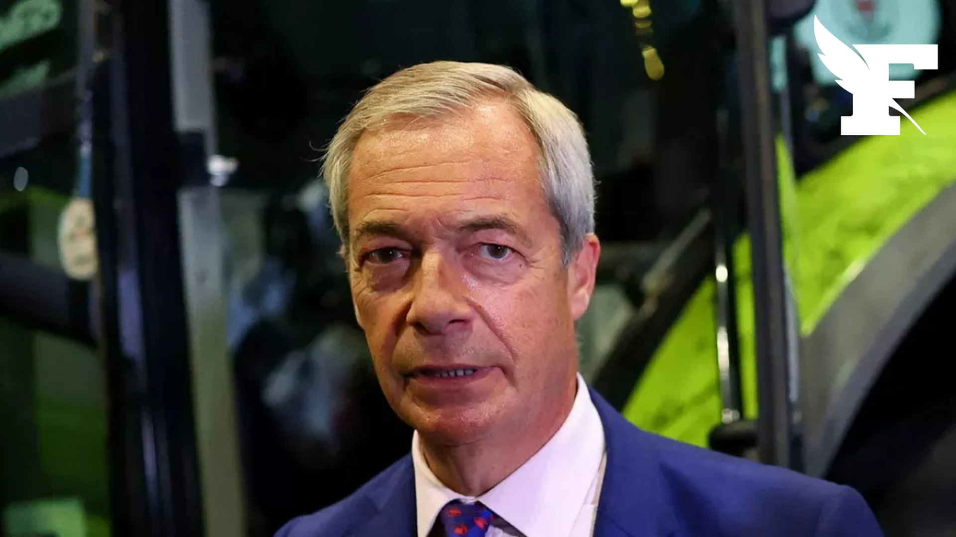 Démission de Nigel Farage: le chef de Reform UK pourrait avoir pour seul adversaire «Count Binface», un candidat... à tête de poubelle