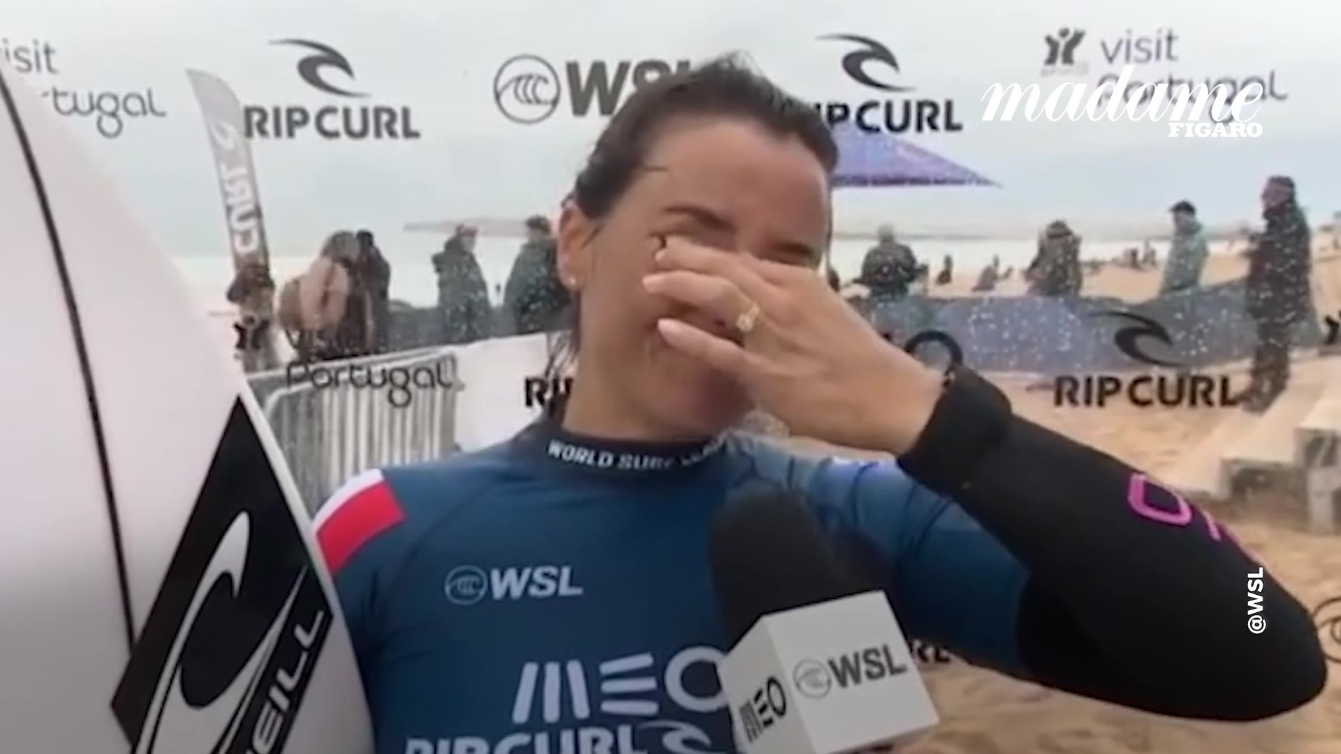 Johanne Defay, championne olympique, émue lors de son ultime compétition avant son congé maternité