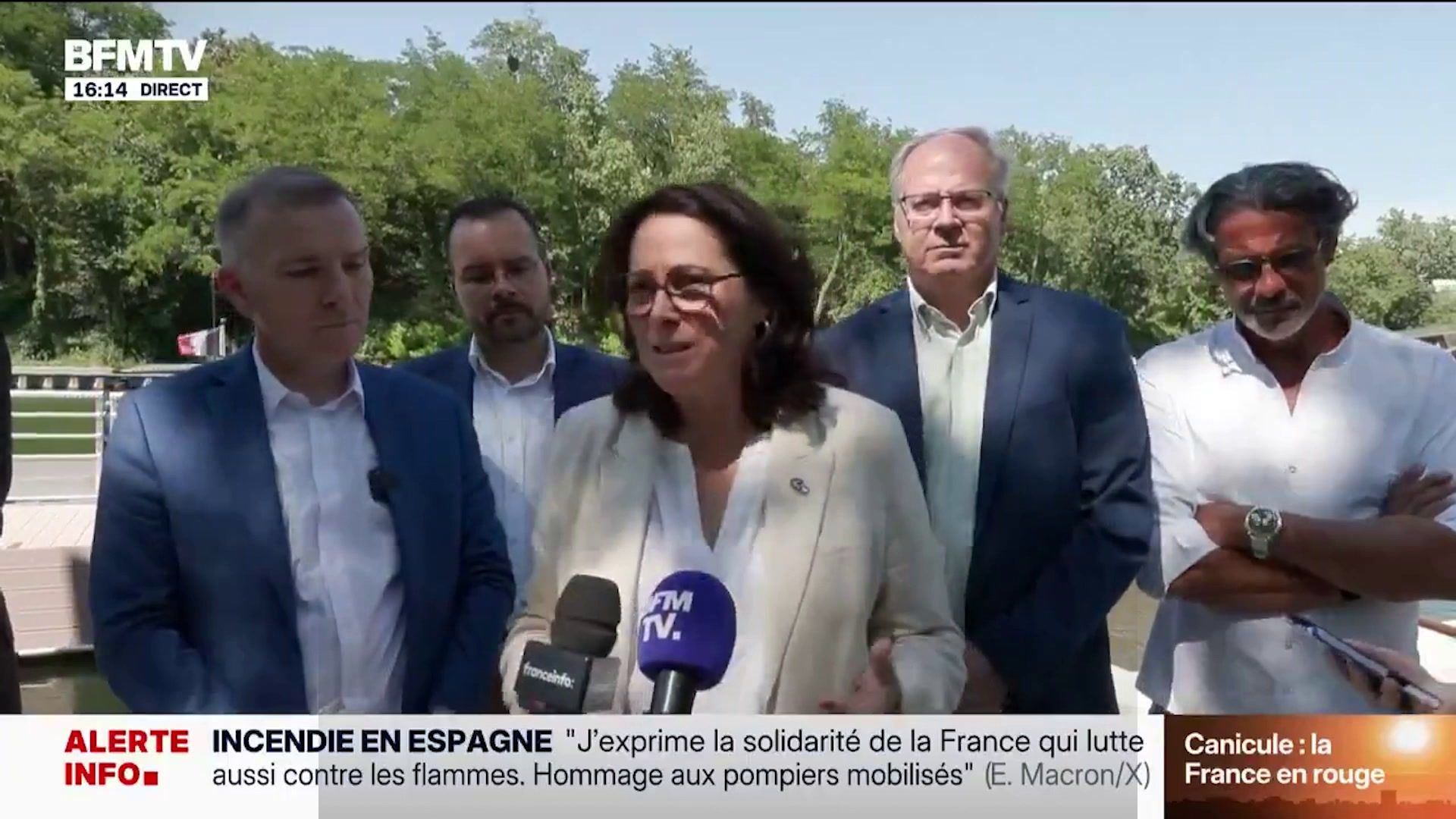 Canicule: la ministre des Sports fait état de 131 décès par noyade depuis le 19 juin