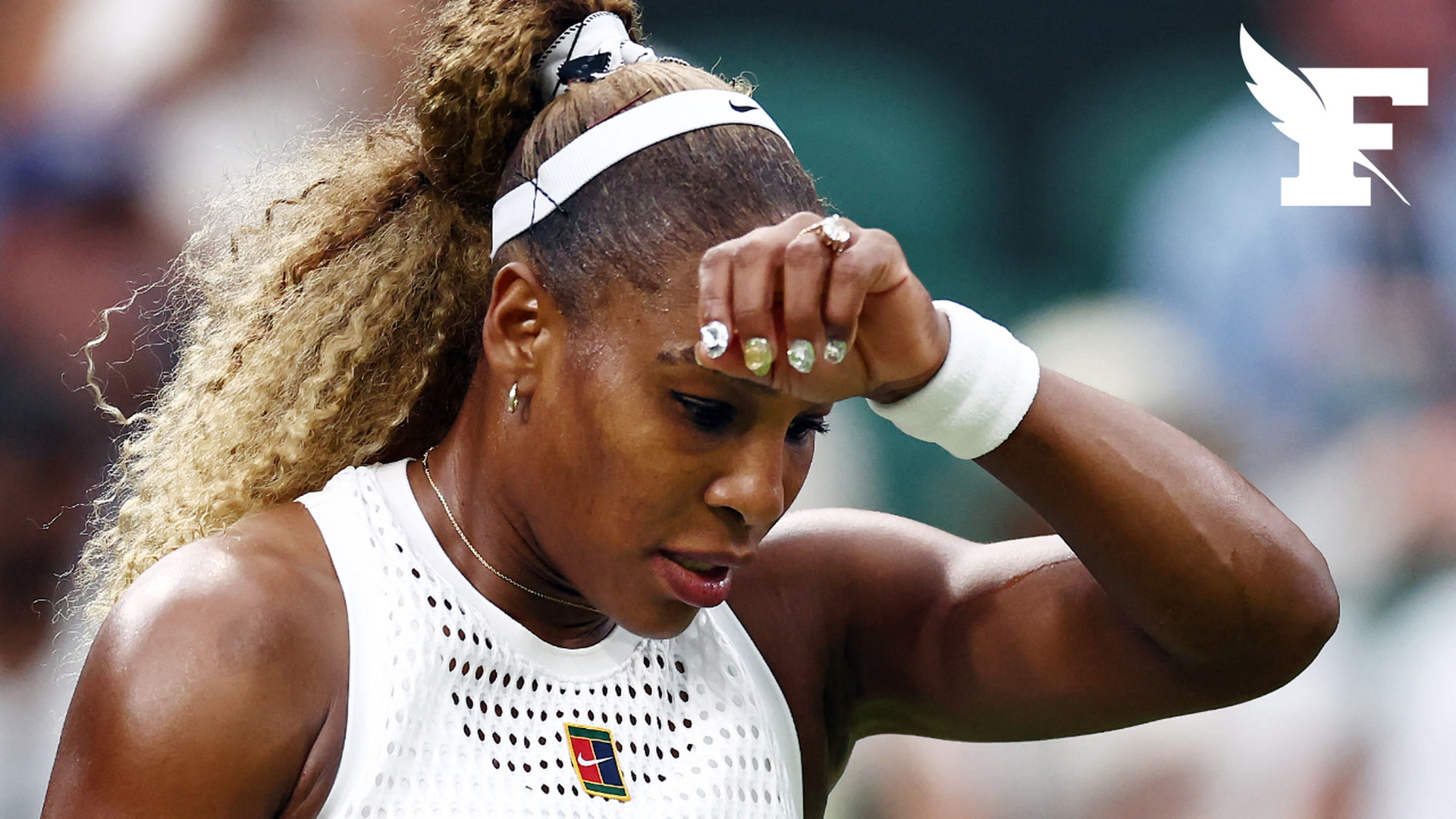 Wimbledon : blessée au genou droit, Serena Williams pourrait déclarer forfait pour le double