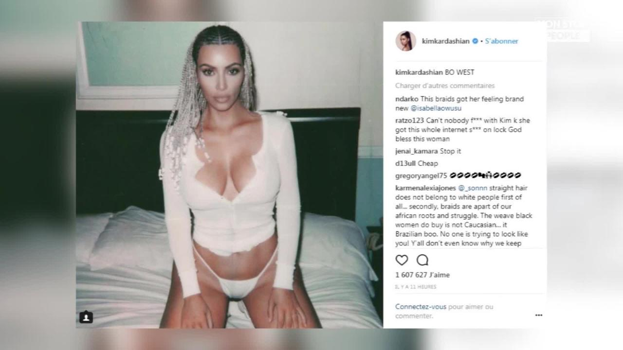 Kim Kardashian seins nus et en string sur Instragam : ses photos enflamment  la Toile