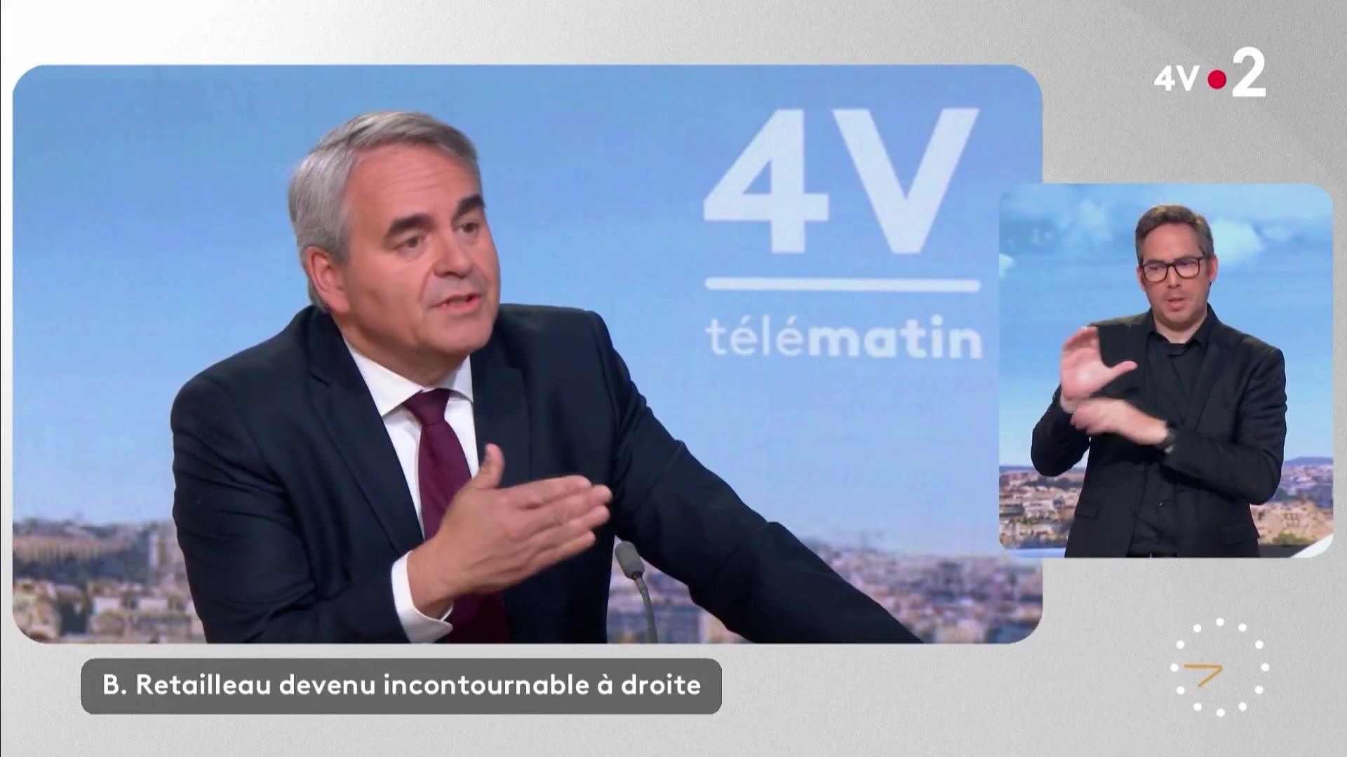 Présidence LR: «On a élu le président des Républicains, pas désigné le candidat aux présidentielles», rappelle Xavier Bertrand