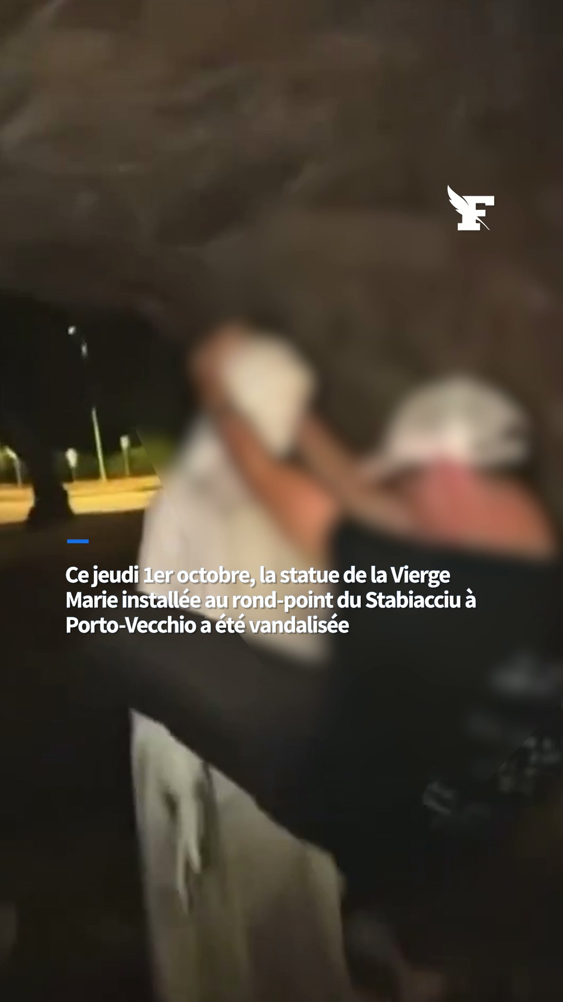 Corse: deux jeunes vandalisent une statue de la Vierge