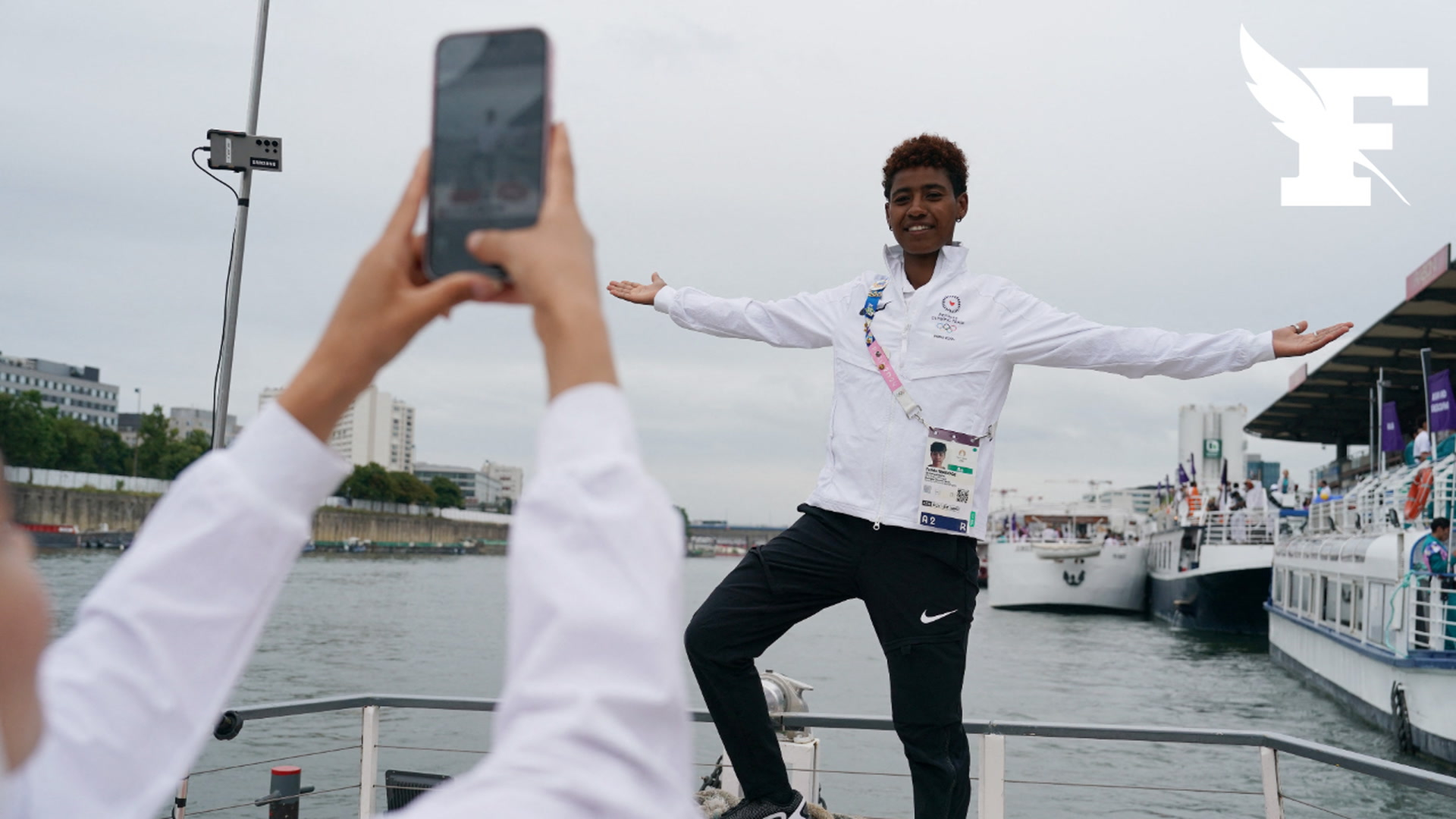 JO Paris 2024: &laquo;La France m&rsquo;a sauv&eacute;e&raquo;, raconte une athl&egrave;te de la d&eacute;l&eacute;gation des r&eacute;fugi&eacute;s