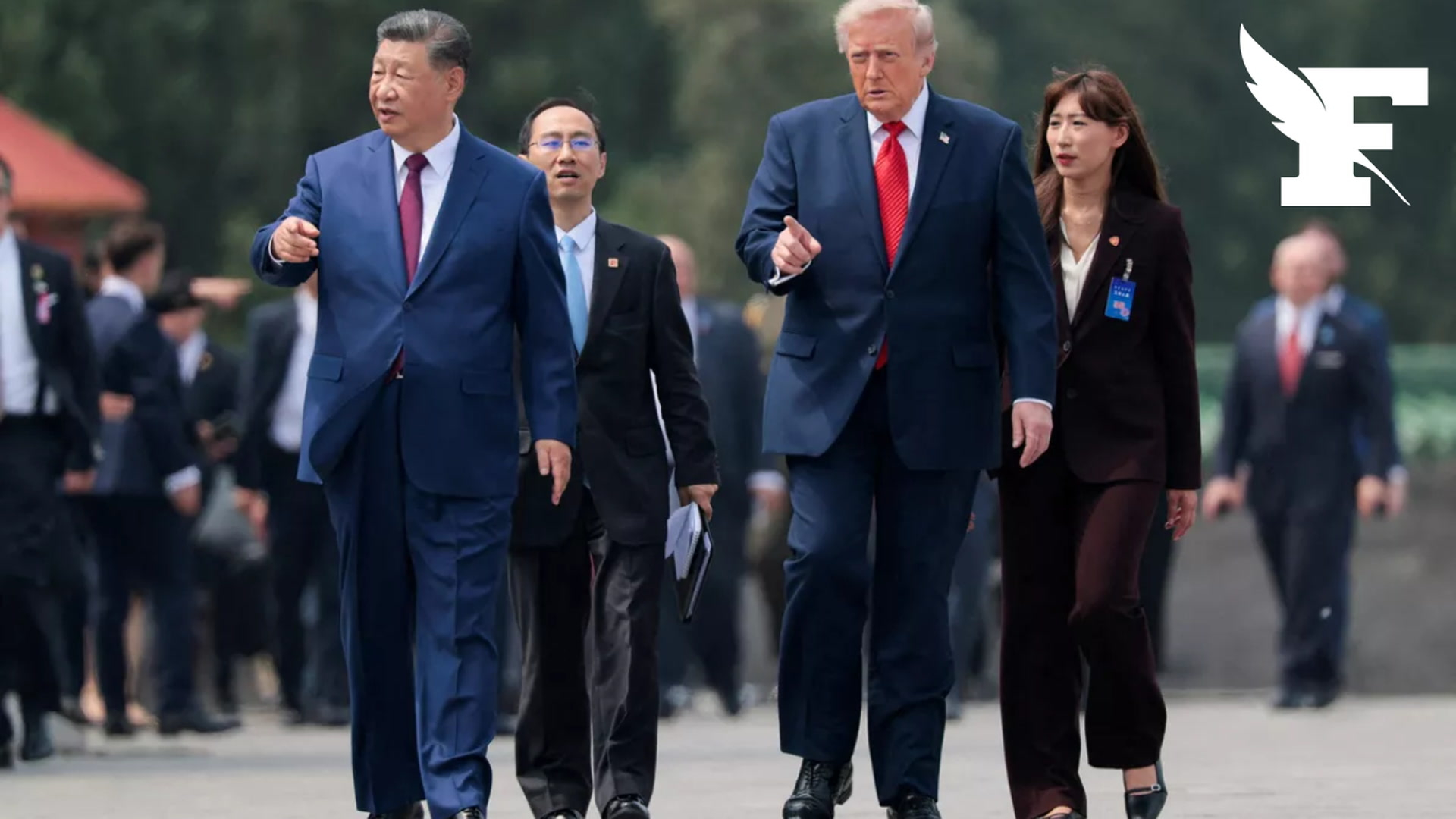 Donald Trump accueillera Xi Jinping à sa descente de l'avion