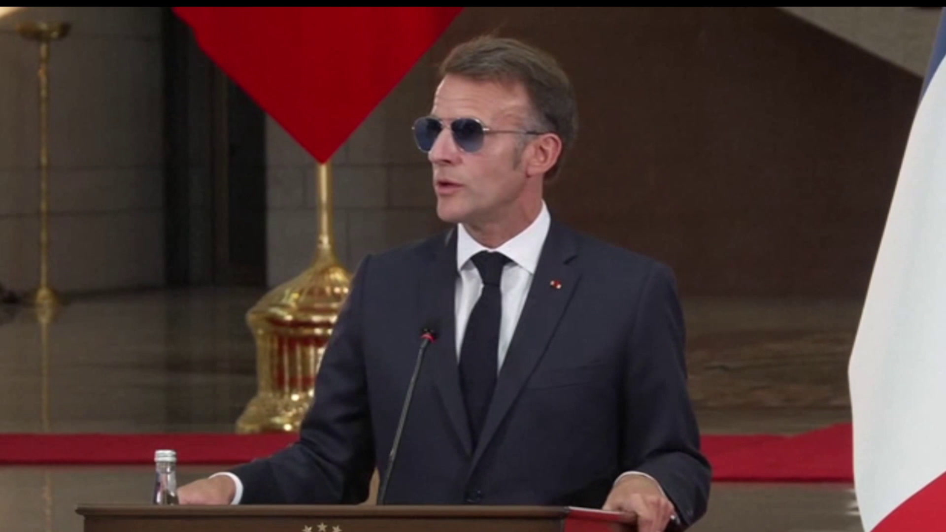 À Damas, Emmanuel Macron affirme que la France «a un intérêt de sécurité» avec la Syrie