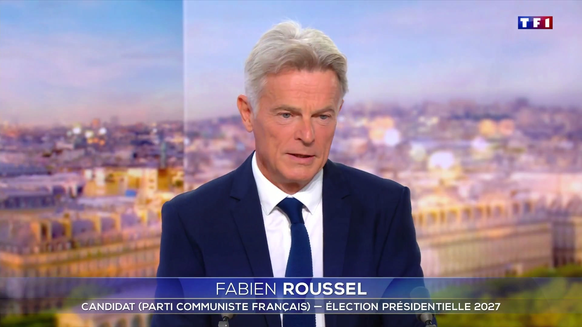 Fabien Roussel annonce sa candidature à l’élection présidentielle de 2027