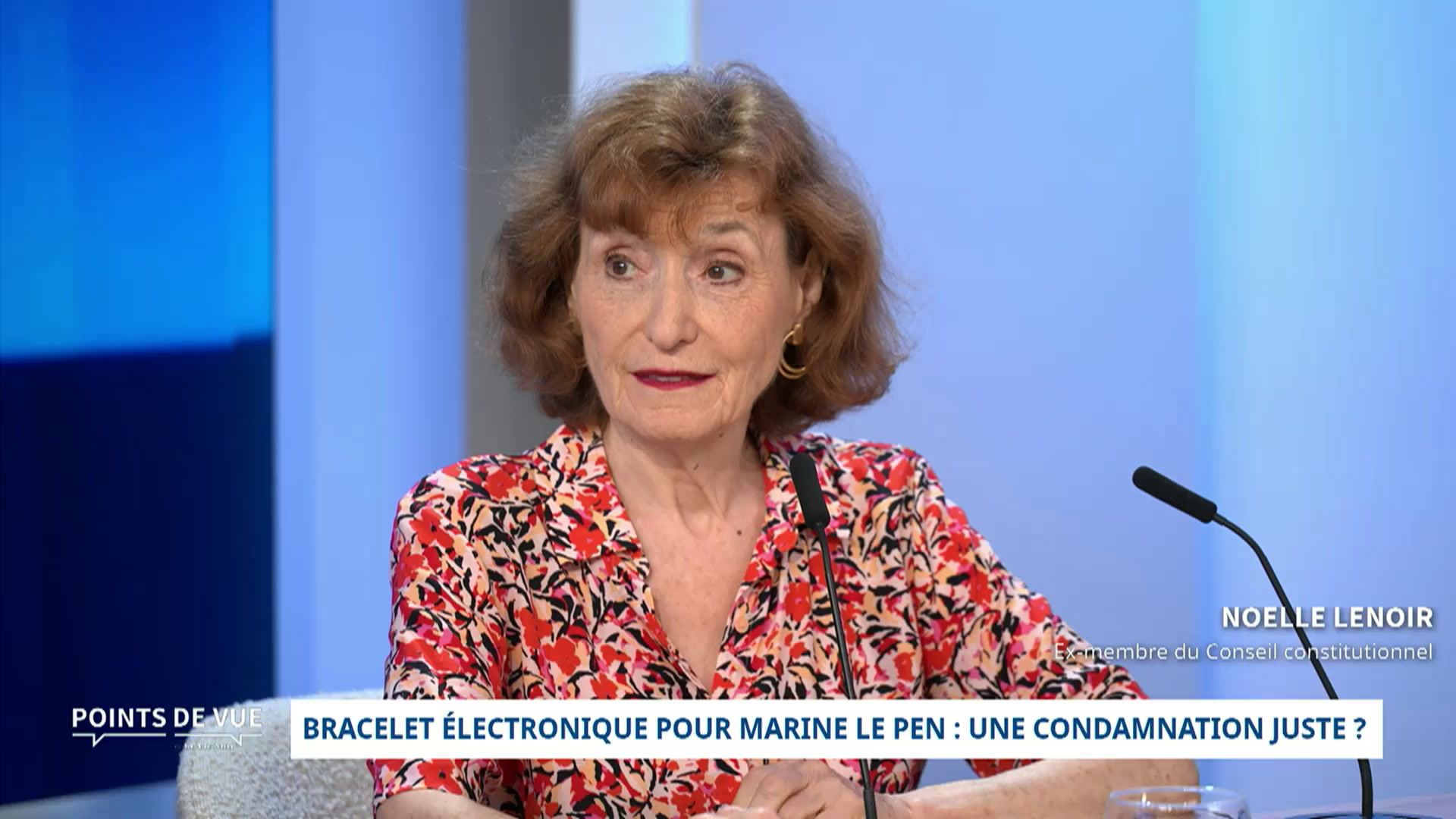 Bracelet électronique pour Marine Le Pen : une condamnation juste ? Le point de vue de Noëlle Lenoir