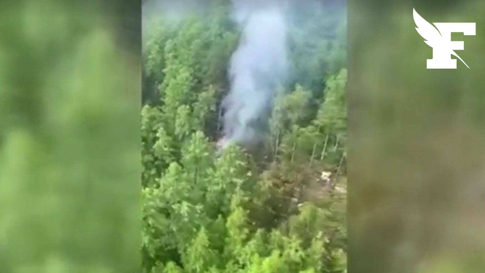 Russie: les images de l'avion de ligne avec 49 personnes à bord qui s'est écrasé