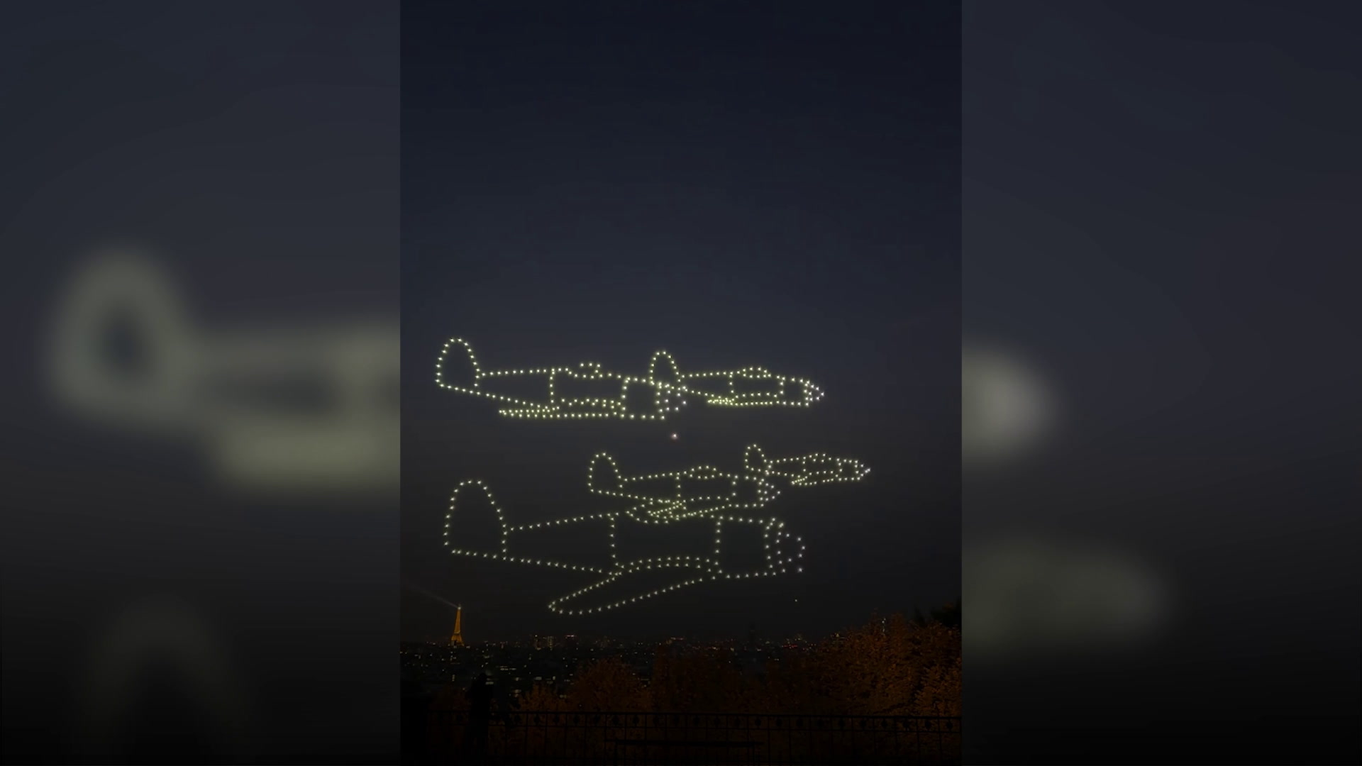 «La Bataille de Gaulle»: un spectacle de drones pour lancer la bande-annonce du second volet