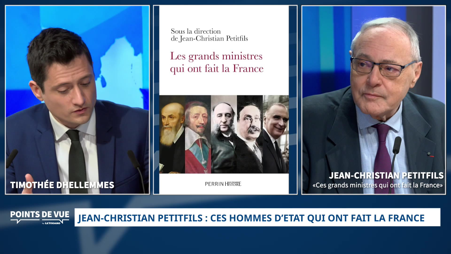 Jean-Christian Petitfils : ces hommes d’État qui ont fait la France