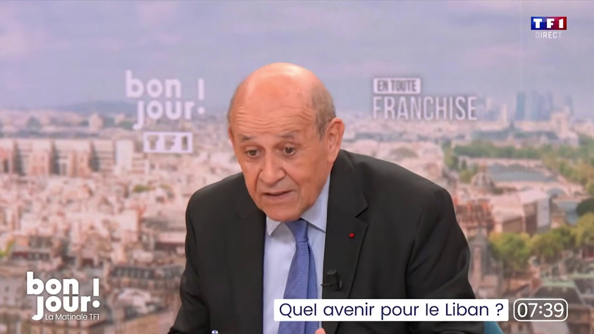«Une volonté collective s’est affirmée» : Jean-Yves Le Drian se dit optimiste après l’accord entre les États-Unis et l’Iran et la réunion du G7