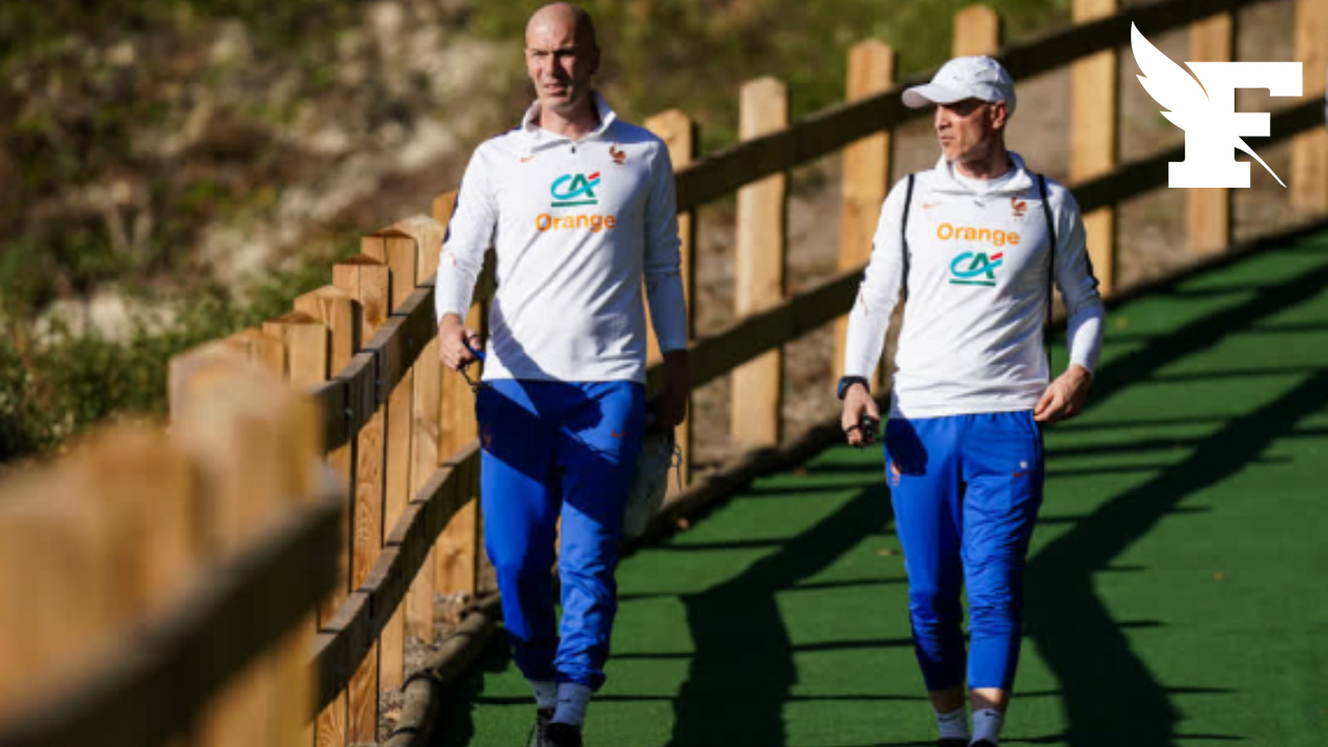 Équipe de France: les images de l'arrivée des Bleus convoqués par Zidane à Clairefontaine