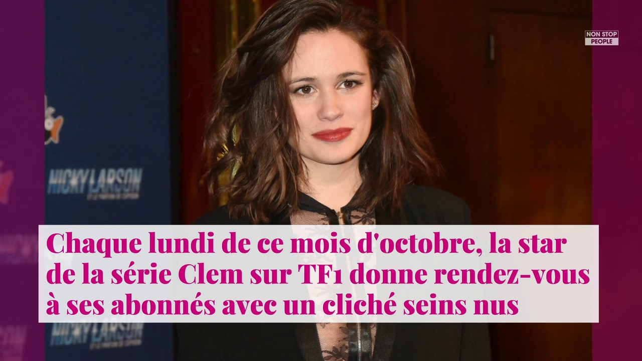 Non Stop People - Lucie Lucas : son cliché topless pour lutter contre le  cancer du sein