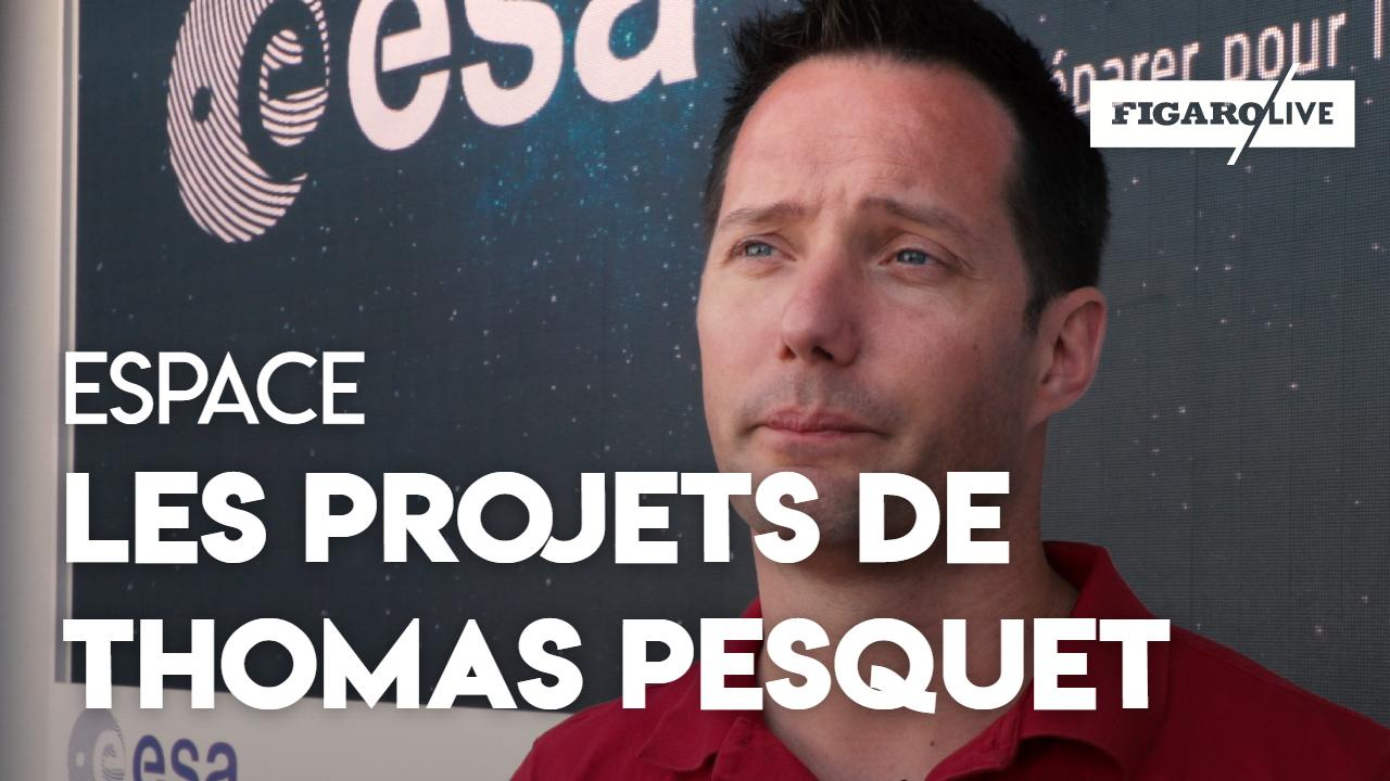 Un pied sur Mars, mission vers la Lune... Il y a un an, Thomas Pesquet évoquait ses projets