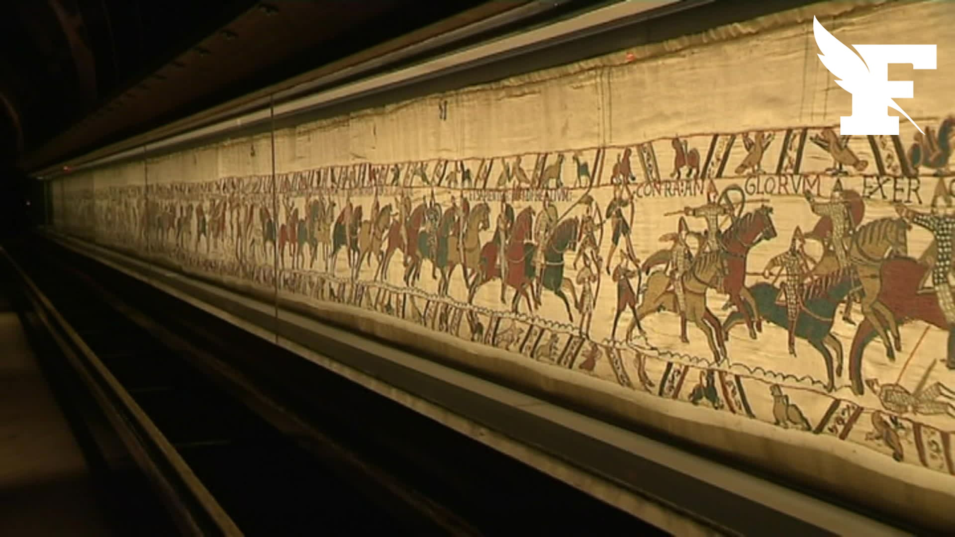 Le transfert historique de la Tapisserie de Bayeux vers Londres a commencé