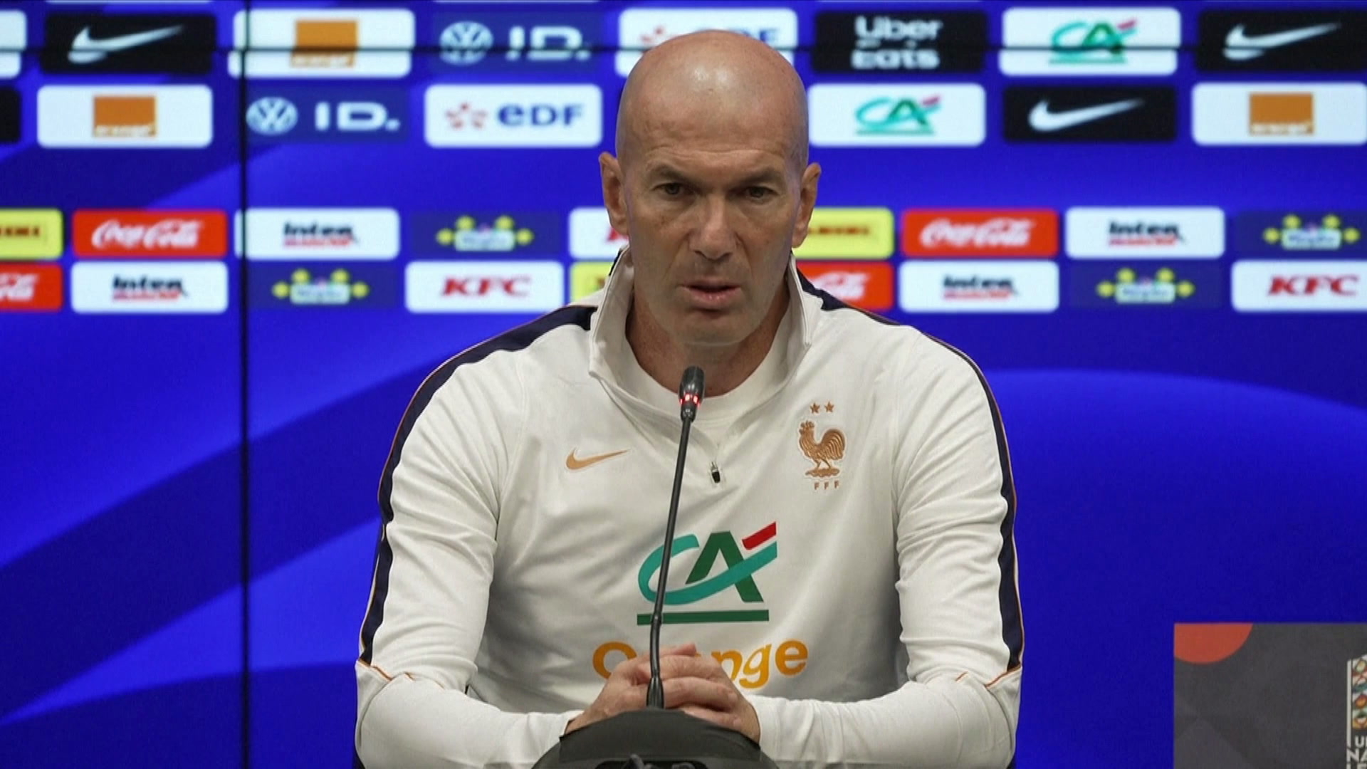 «C'est une très bonne équipe» : Zinédine Zidane se méfie de la Turquie avant son premier match à la tête des bleus