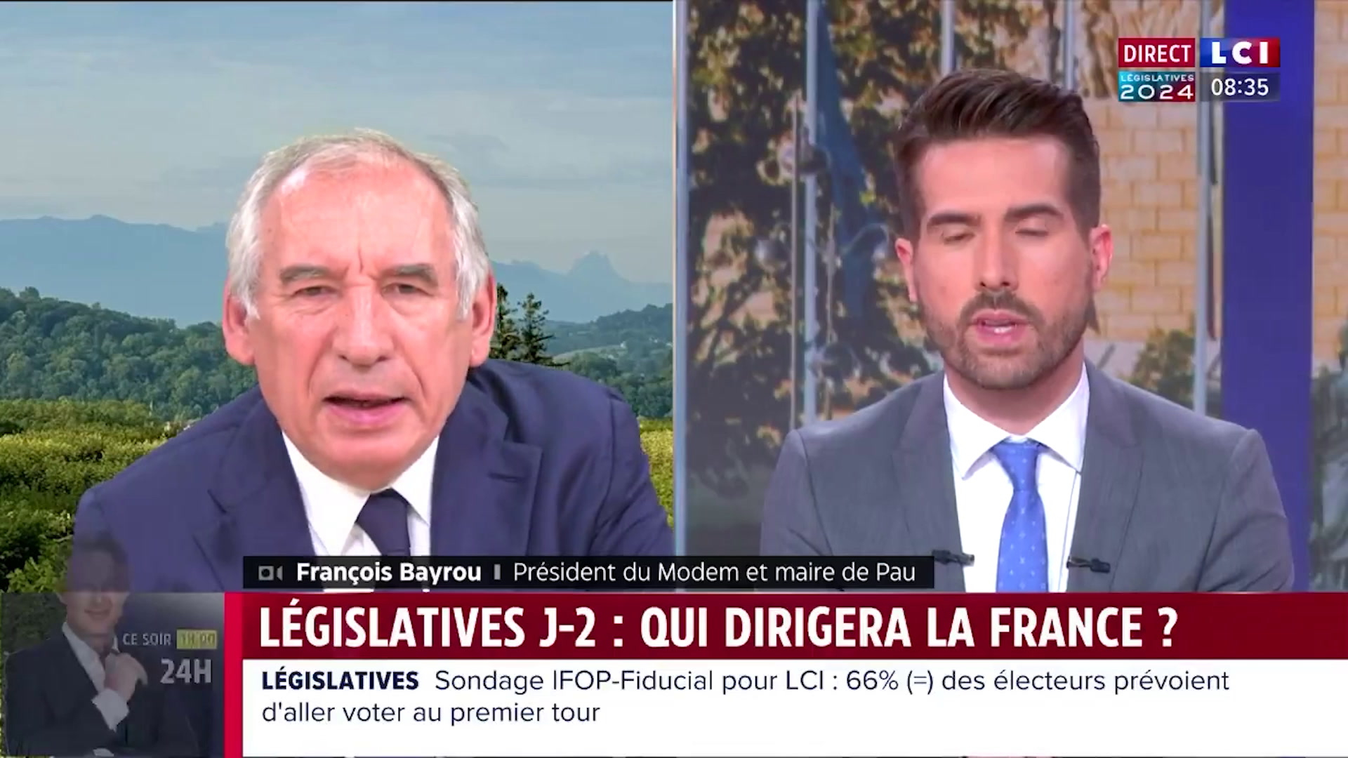 «L'extrémisme est un renoncement à nos idéaux», déclare François Bayrou